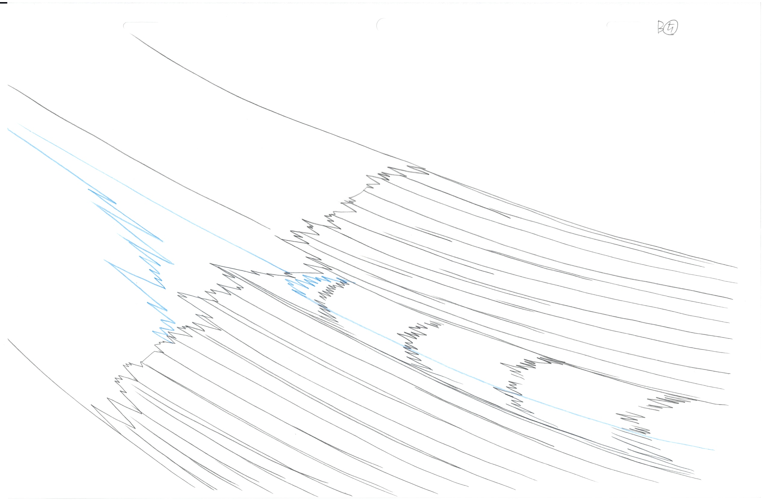 Dibujo original de Bleach (Renji Abarai) Conjunto de 18 páginas