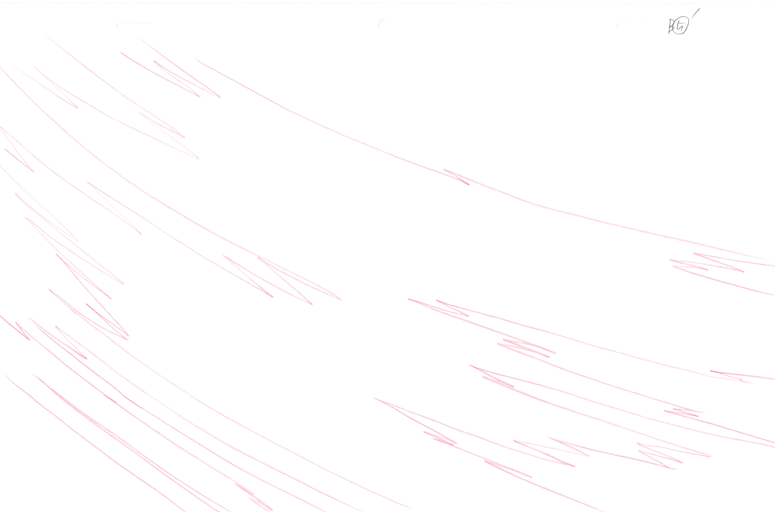 Dibujo original de Bleach (Renji Abarai) Conjunto de 18 páginas