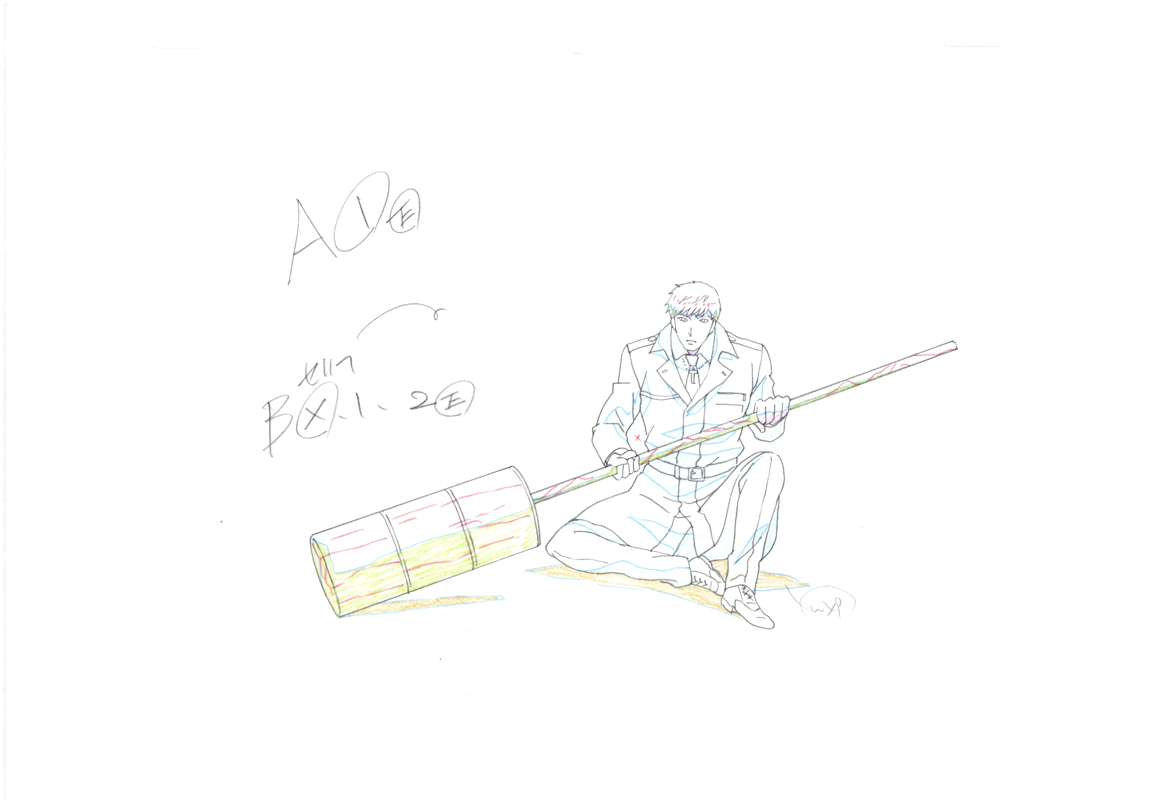 Tokyo Ghoul Original Drawing (Amon Koutarou, Mado Kureo )