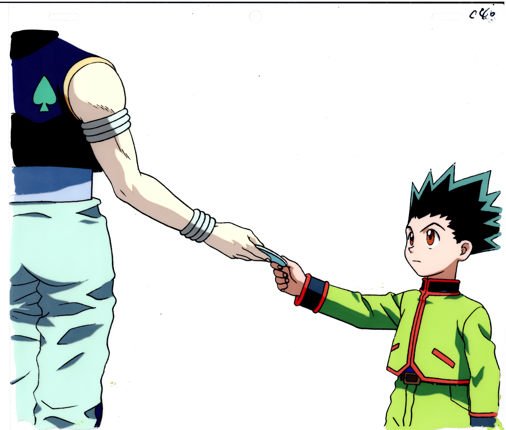 Hunter x Hunter Original Cel and Sketch (Gon, Hisoka)