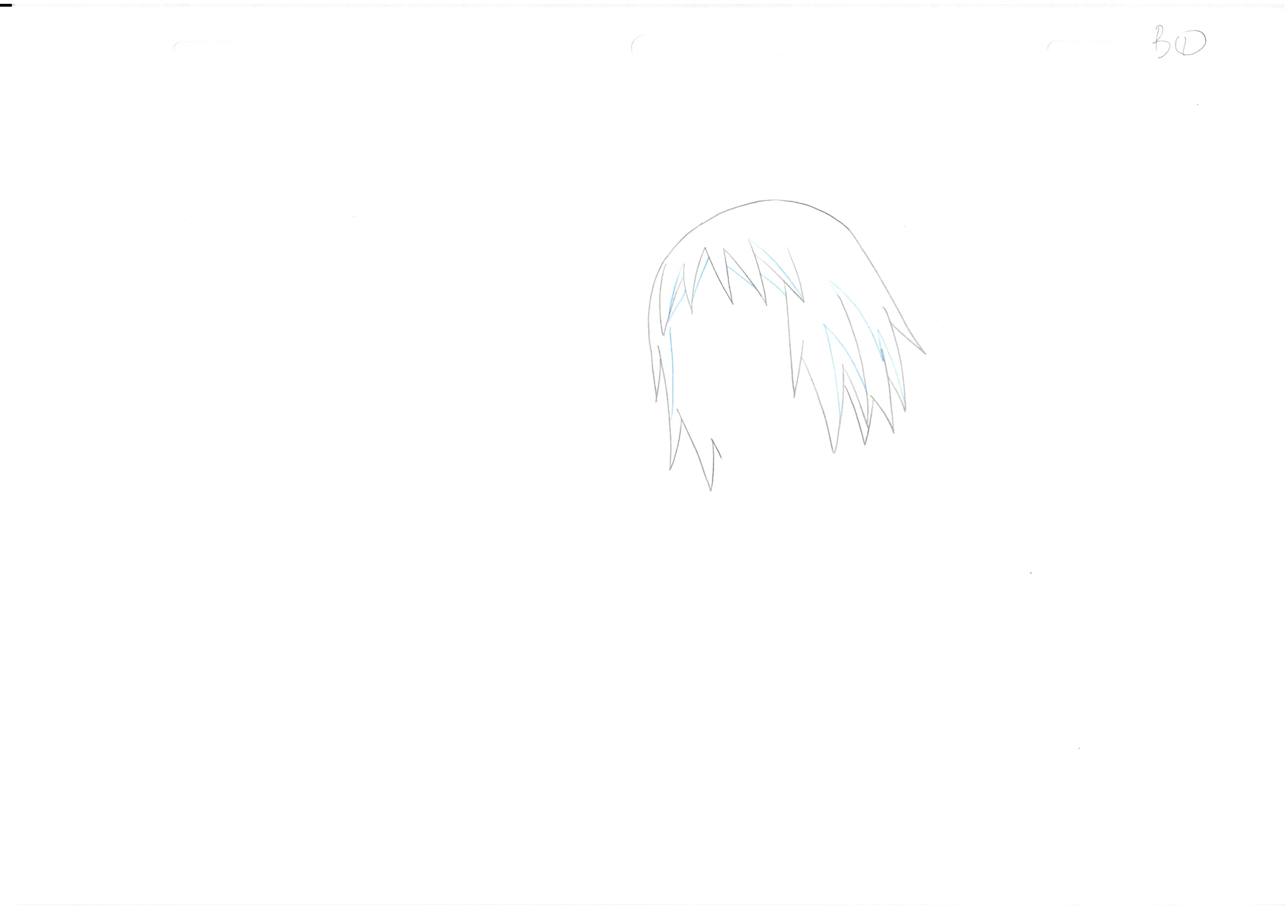 Naruto Original Sketch (Sakura) 6 pages set