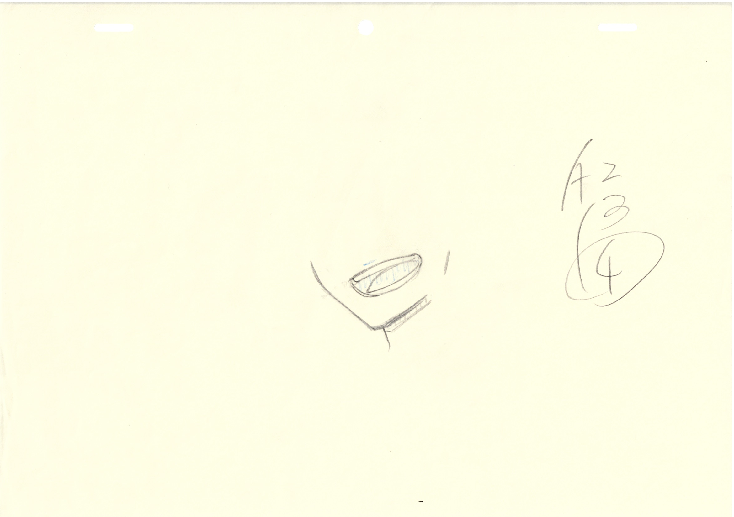 Black Clover Original Sketch (Asta) 9 pages Set