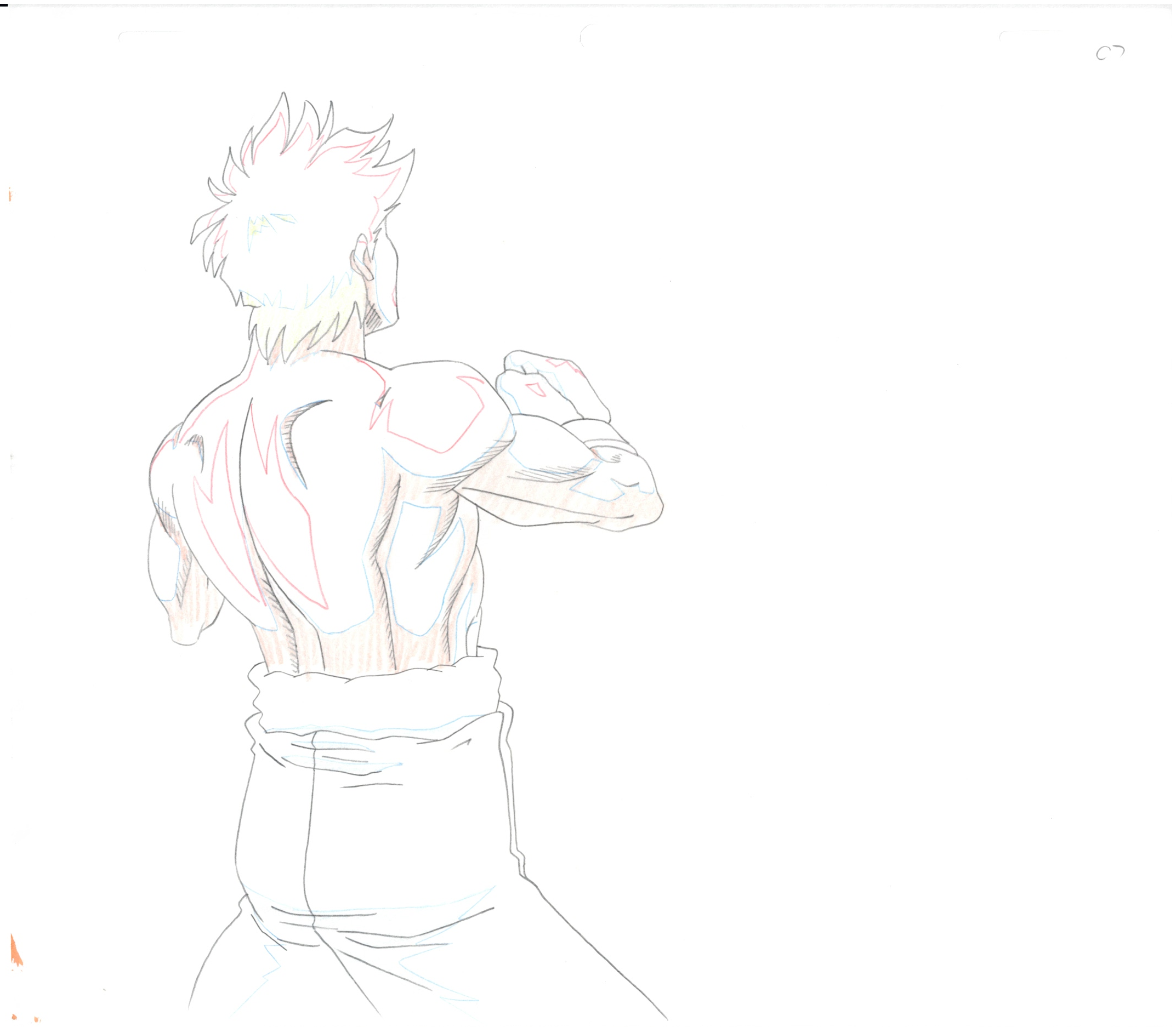 Hajime No Ippo Original Cels and Sketch (Ippo Makunouchi, Takeshi Sendō)