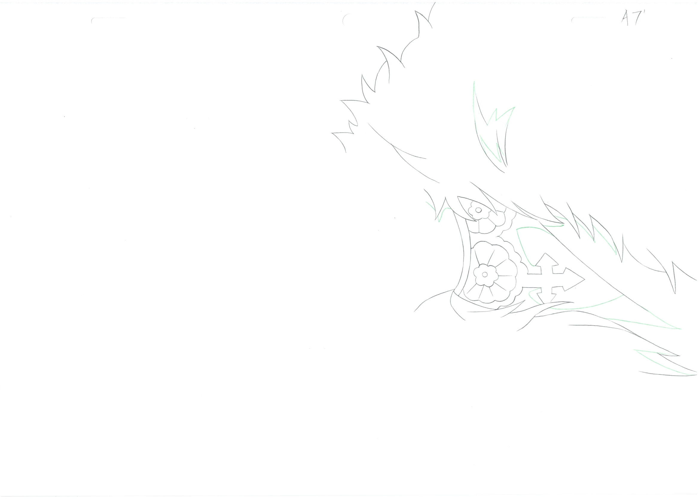 Black Clover Original Sketch (Zora Ideale) 10 pages Set