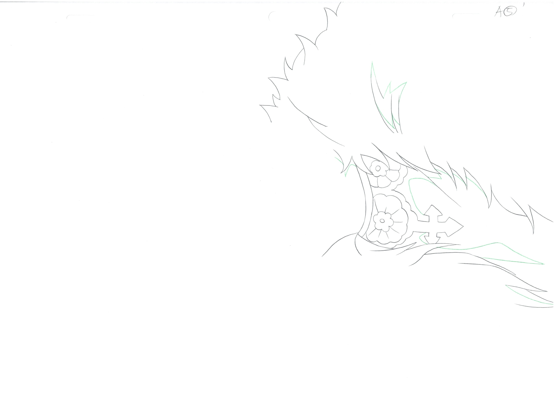 Black Clover Original Sketch (Zora Ideale) 10 pages Set