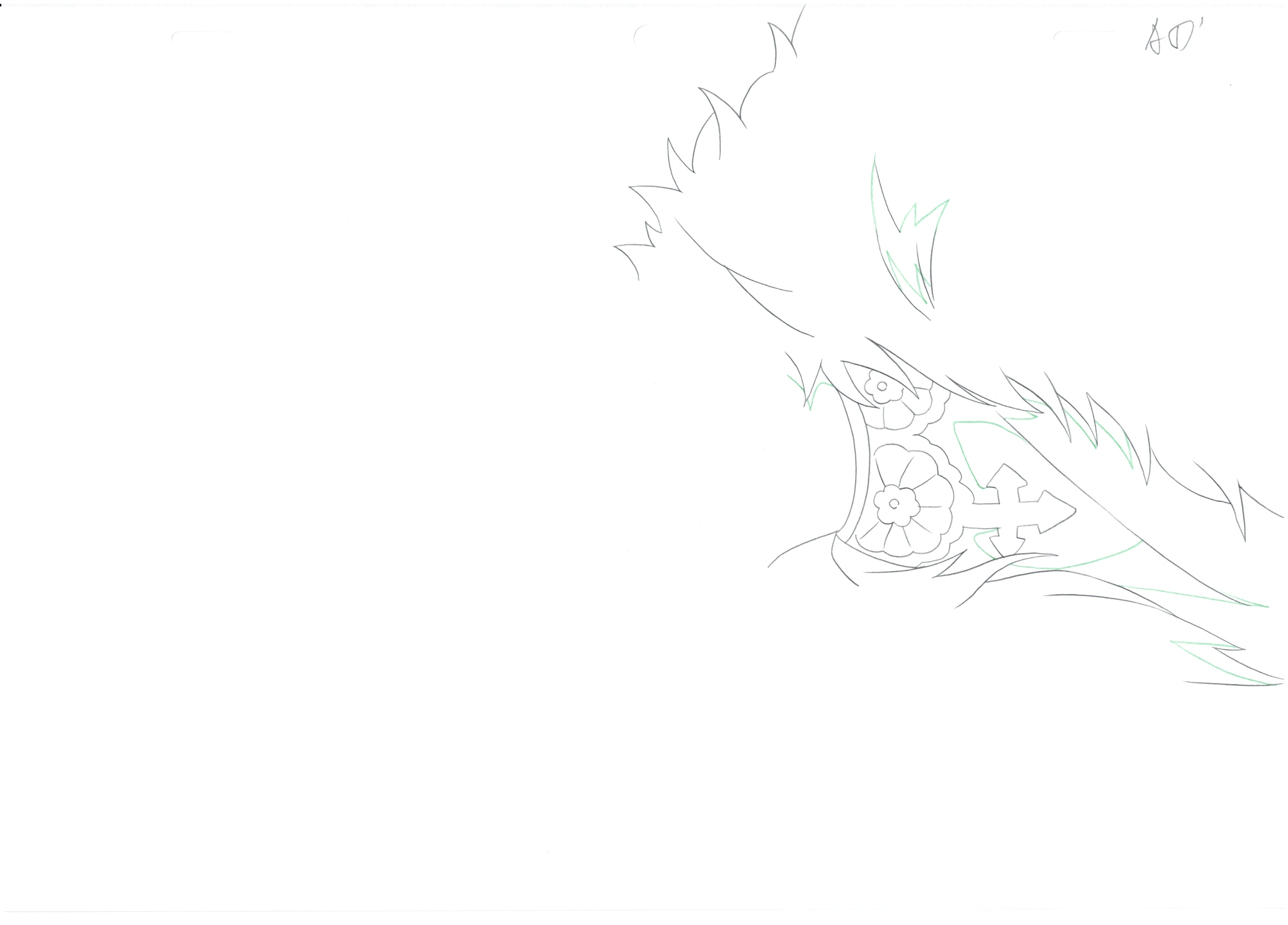 Black Clover Original Sketch (Zora Ideale) 10 pages Set