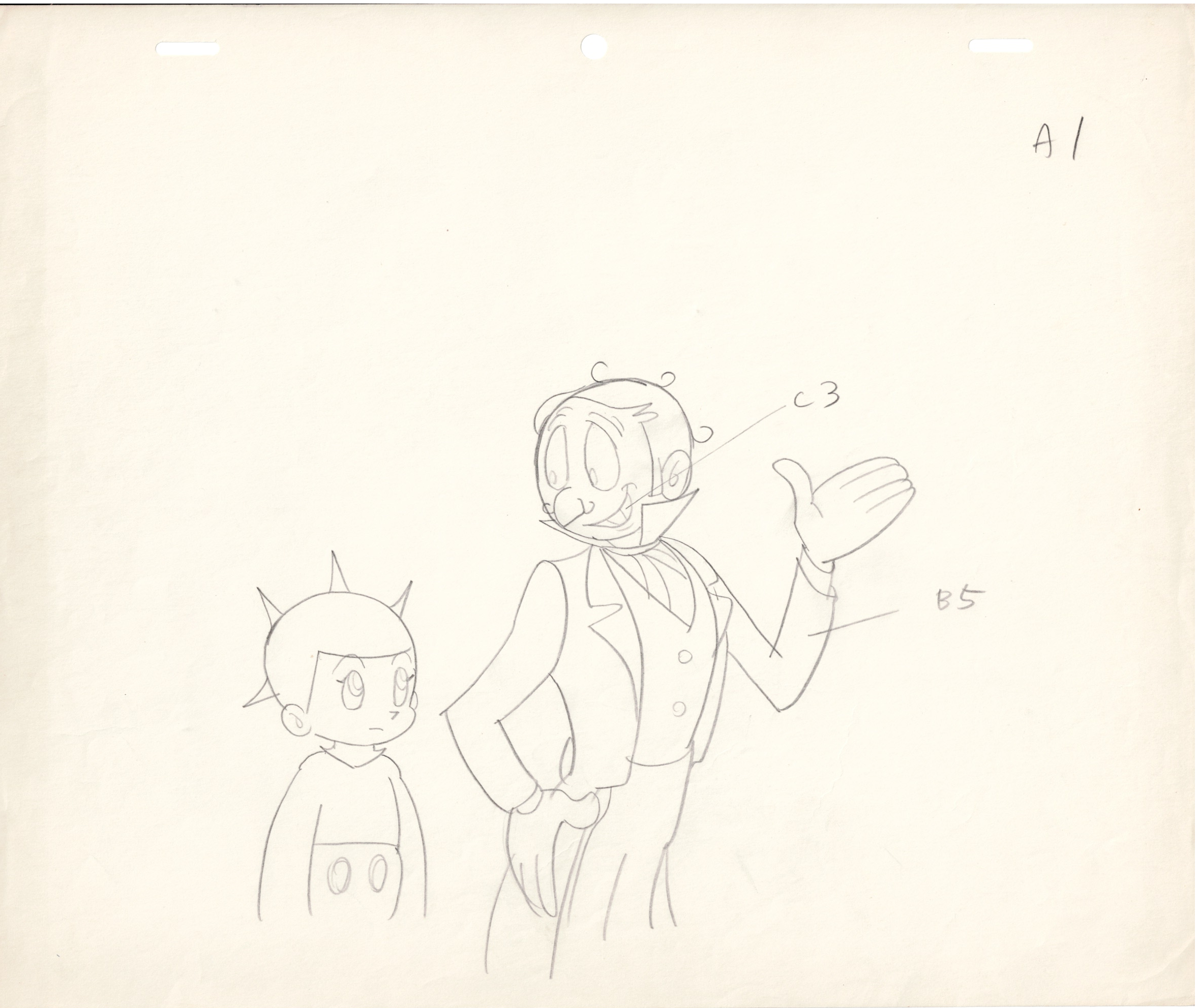 Astro Boy Original Sketch