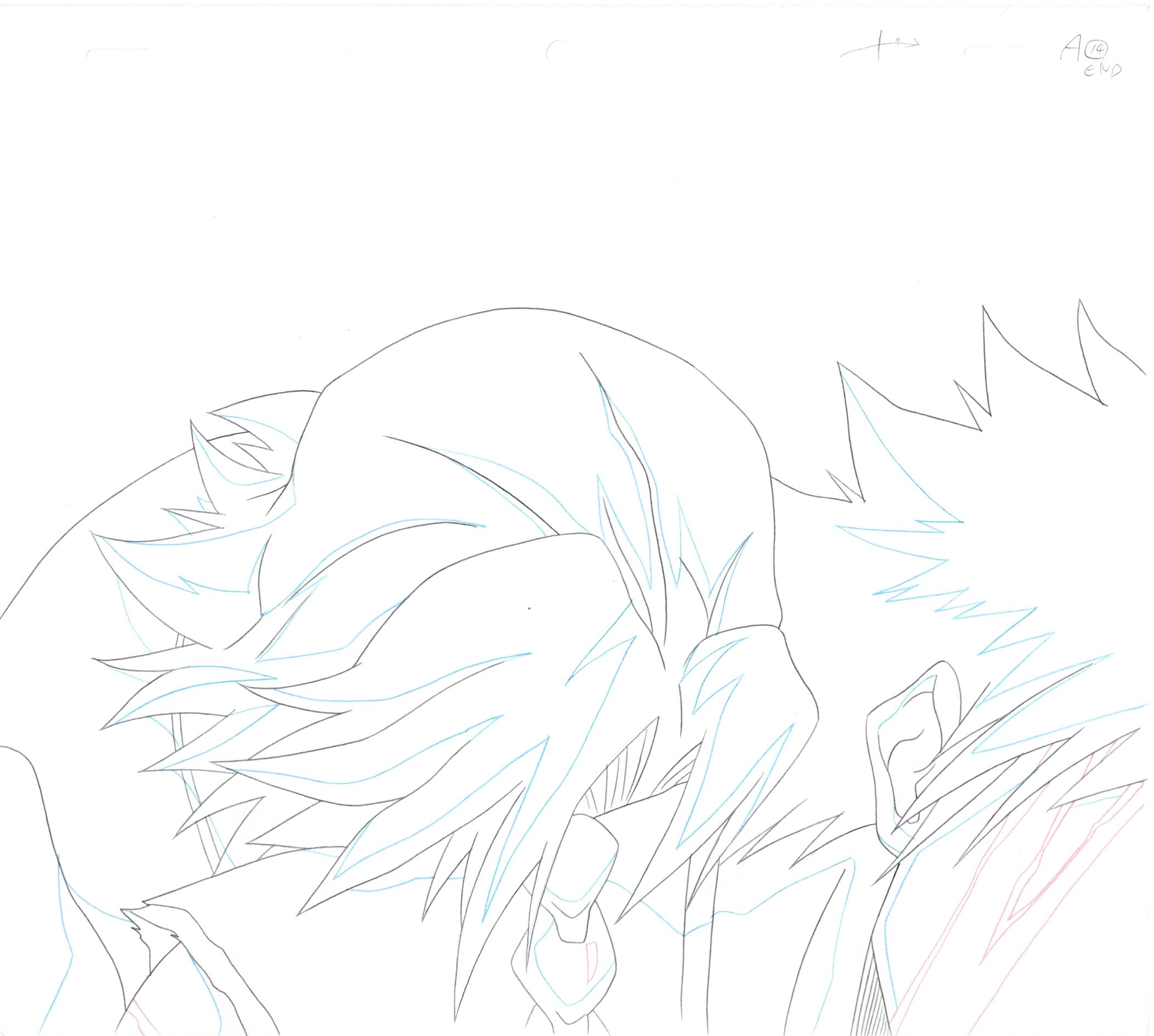 Bleach Original Drawing 3 pages (Ichigo, Keigo)