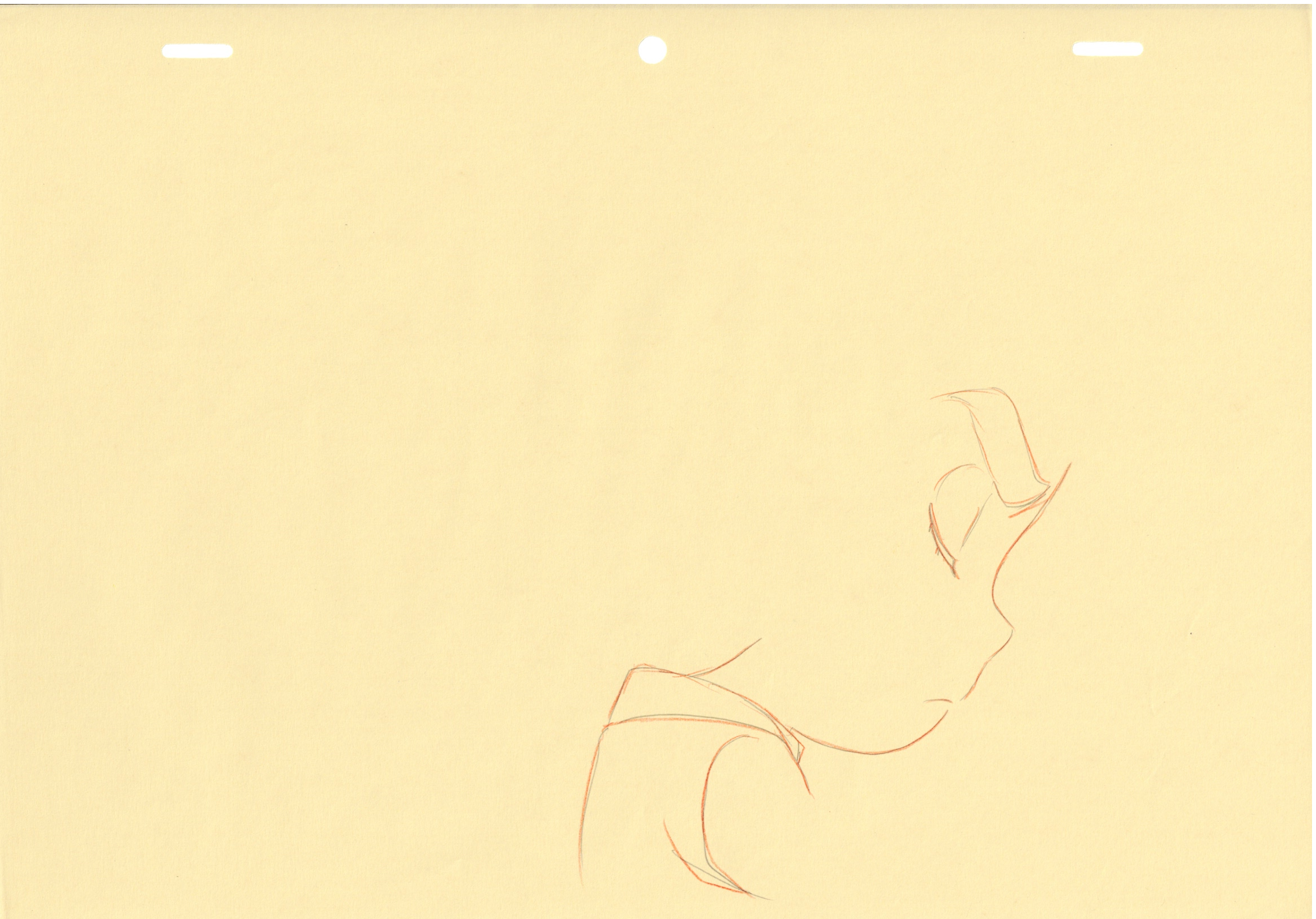 Naruto Original Drawing (Rock Lee) 4 pages Set