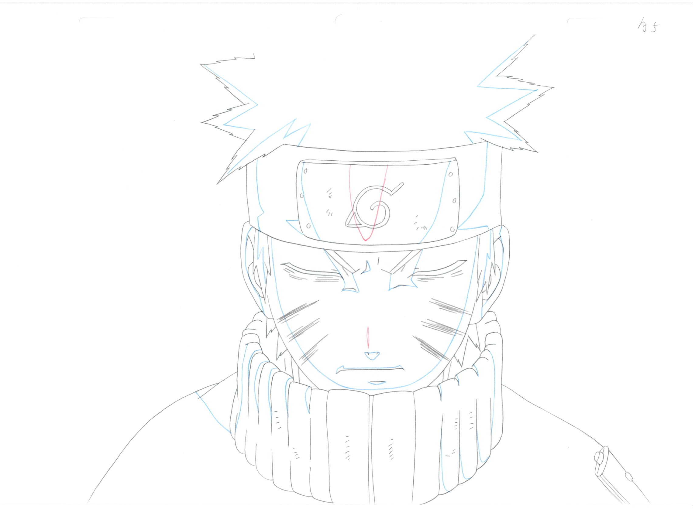 Naruto Original 5 Page Drawing (Uzumaki Naruto)
