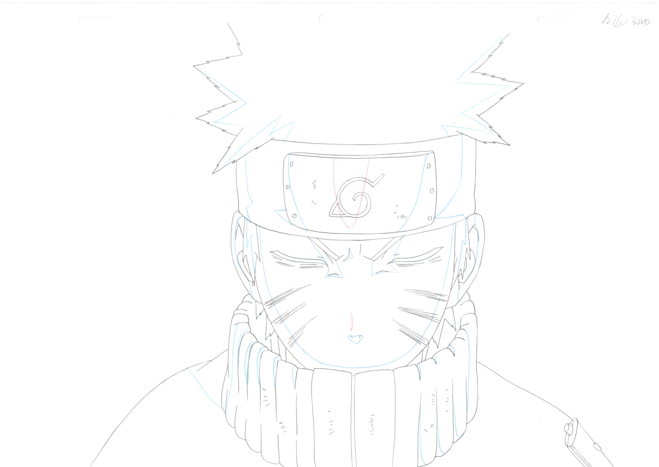 Naruto Original 5 Page Drawing (Uzumaki Naruto)