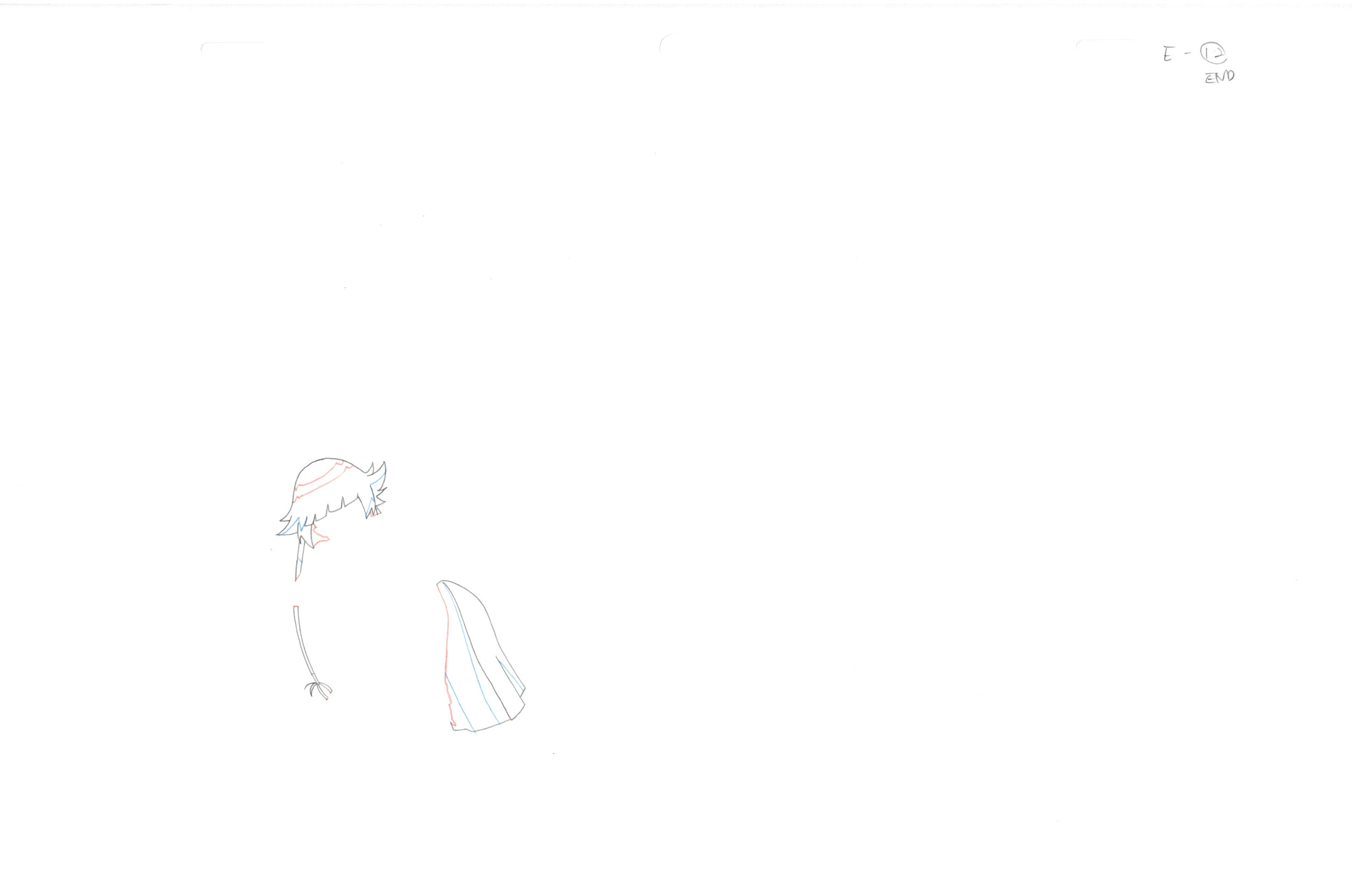 Bleach Original Drawing 18 pages (Soi Fon)