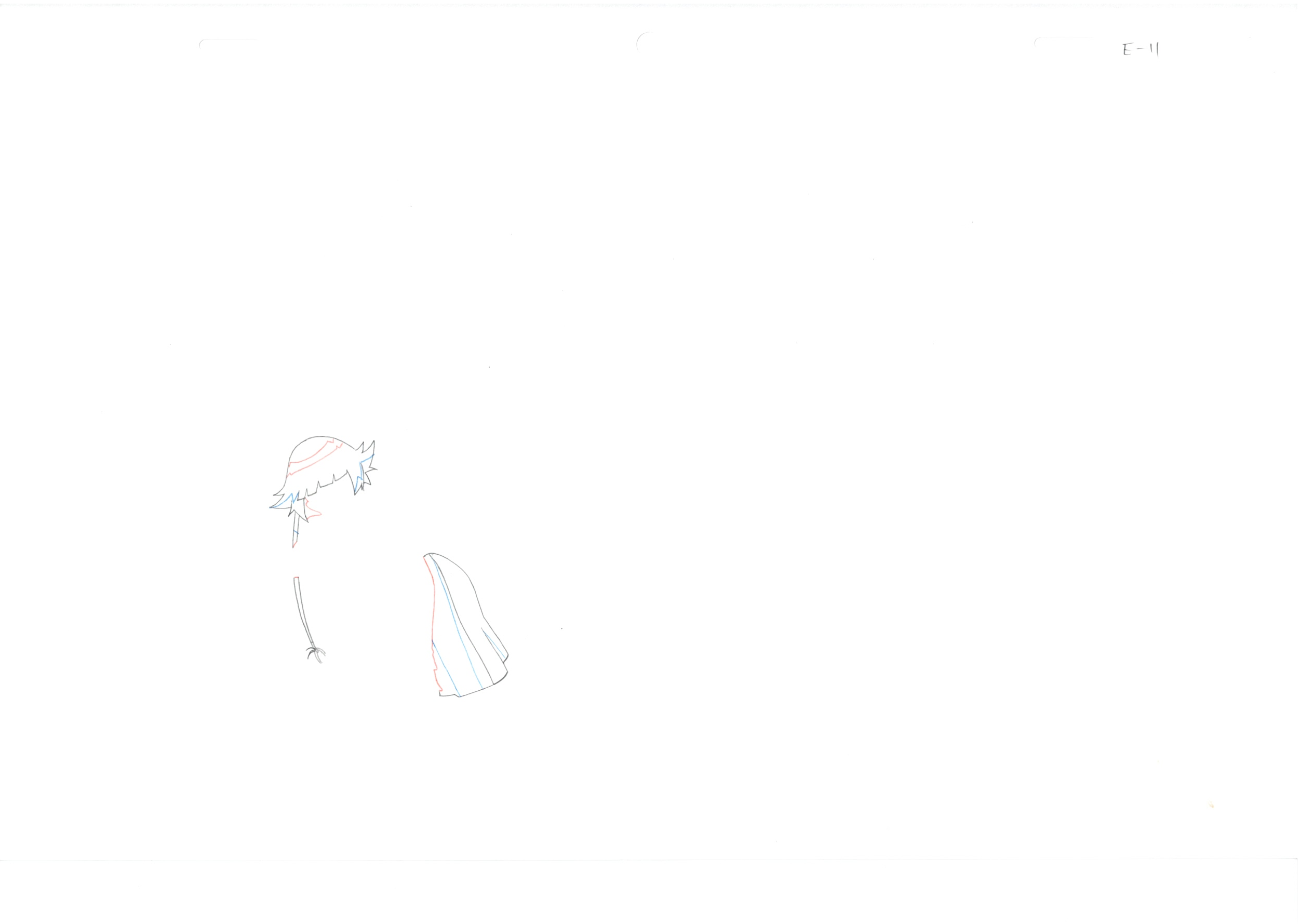 Bleach Original Drawing 18 pages (Soi Fon)