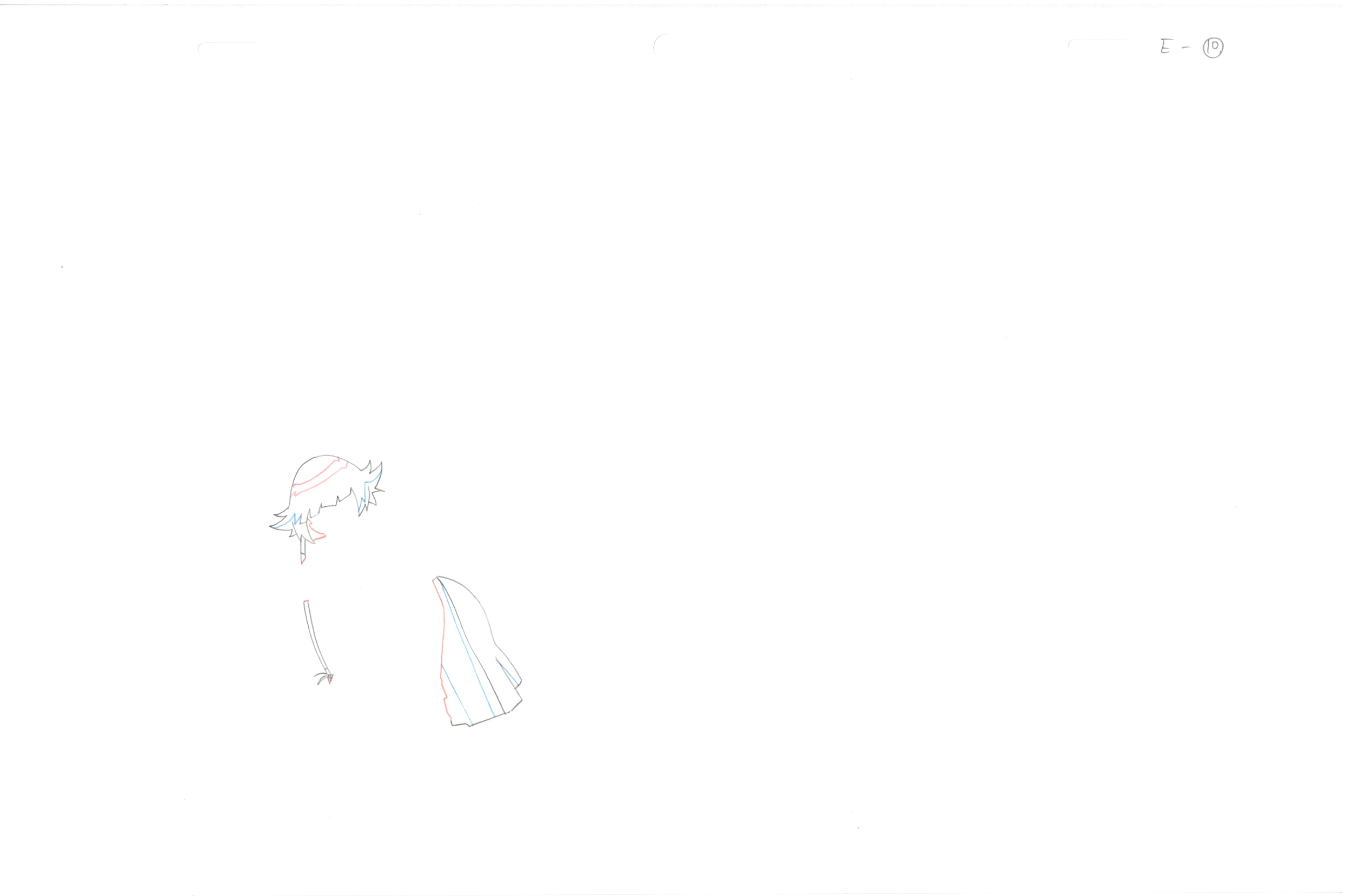 Bleach Original Drawing 18 pages (Soi Fon)