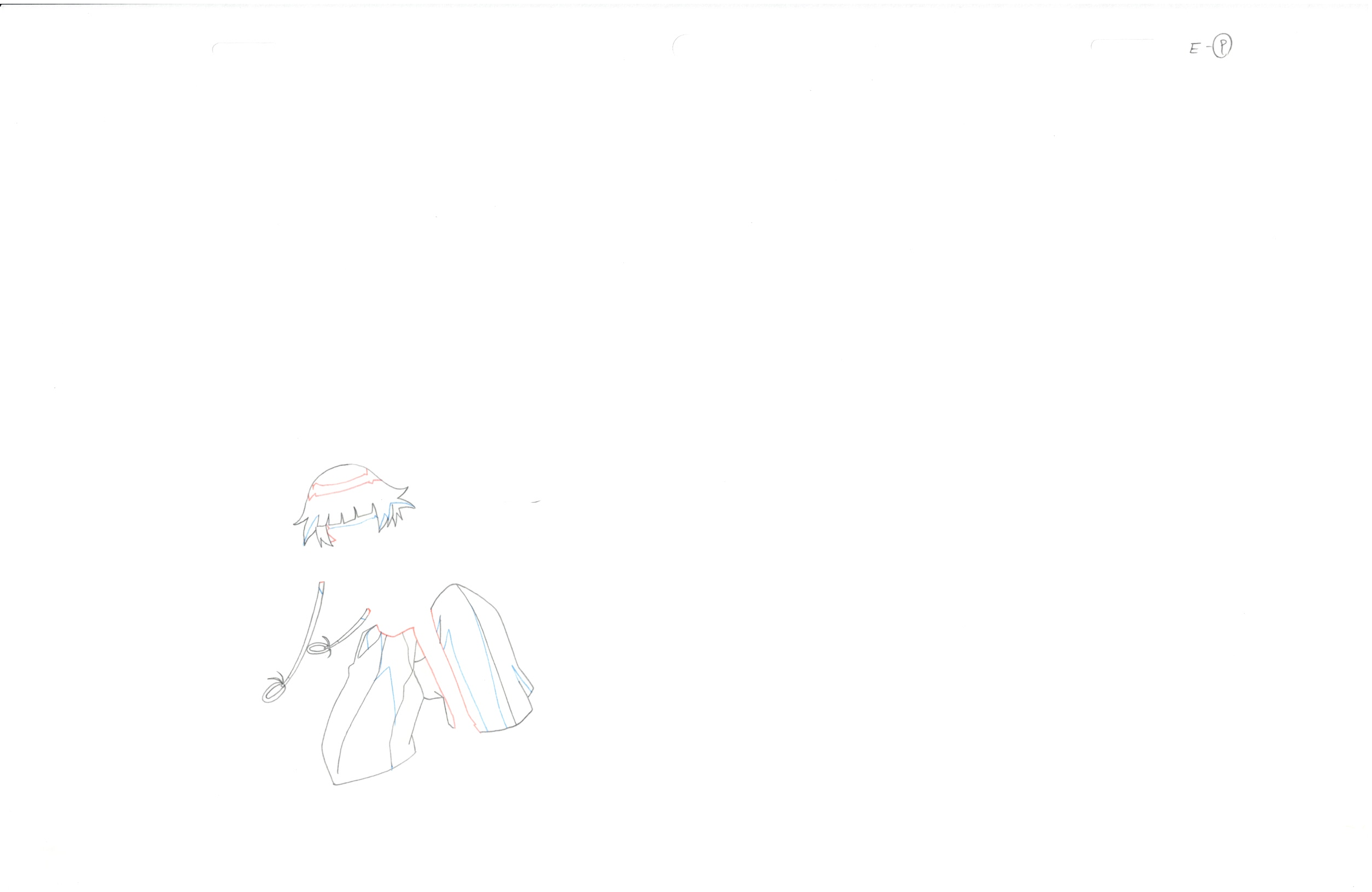 Bleach Original Drawing 18 pages (Soi Fon)