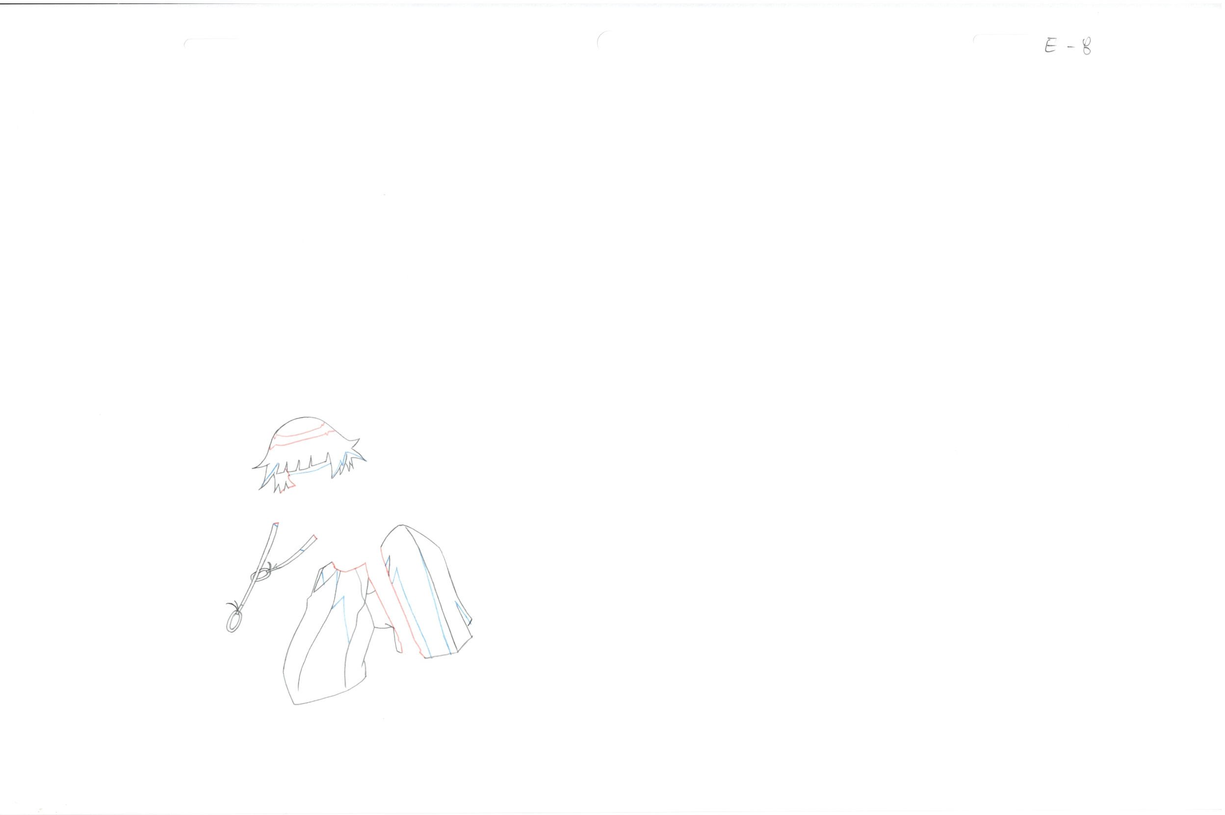 Bleach Original Drawing 18 pages (Soi Fon)