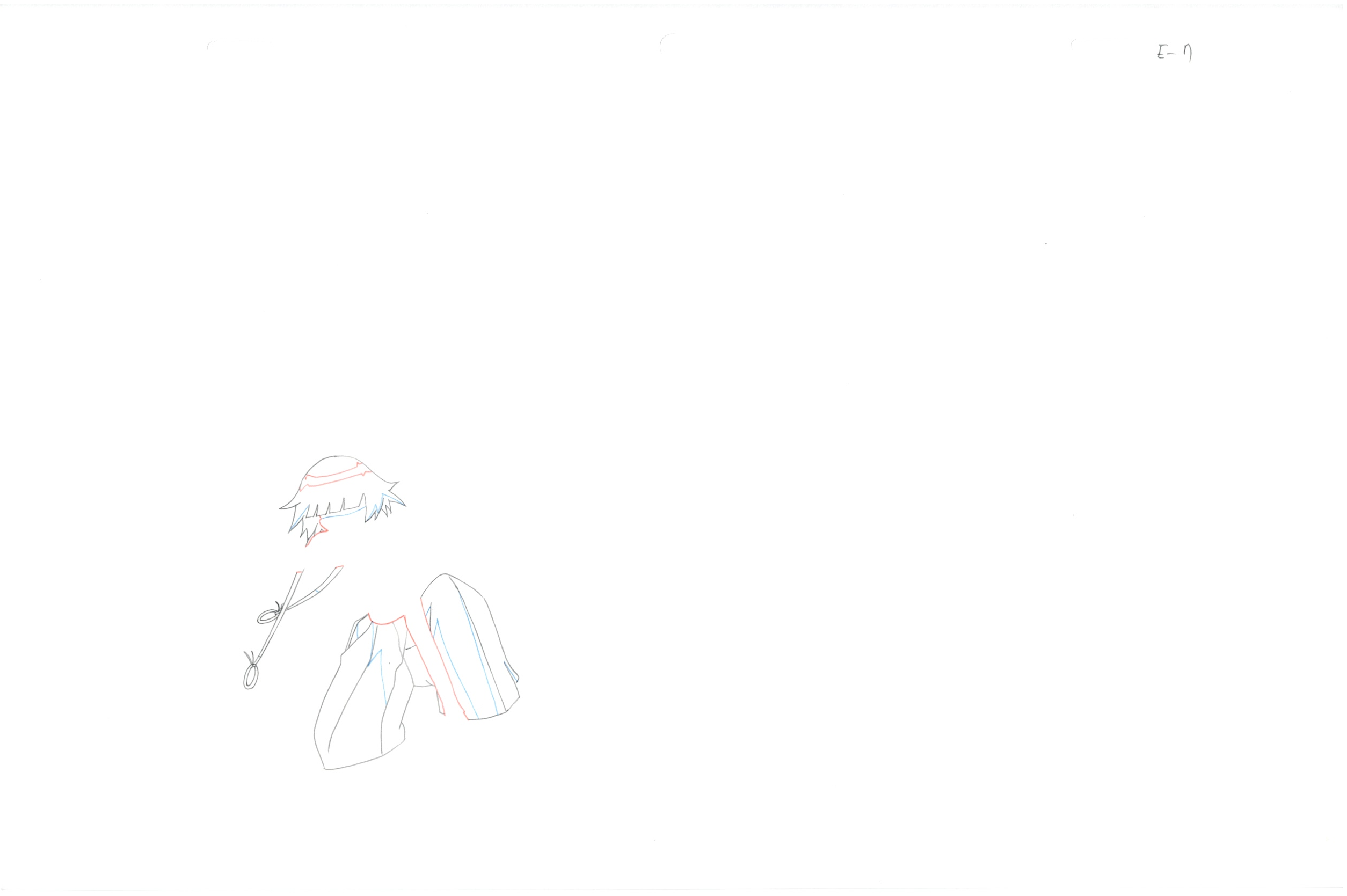 Bleach Original Drawing 18 pages (Soi Fon)