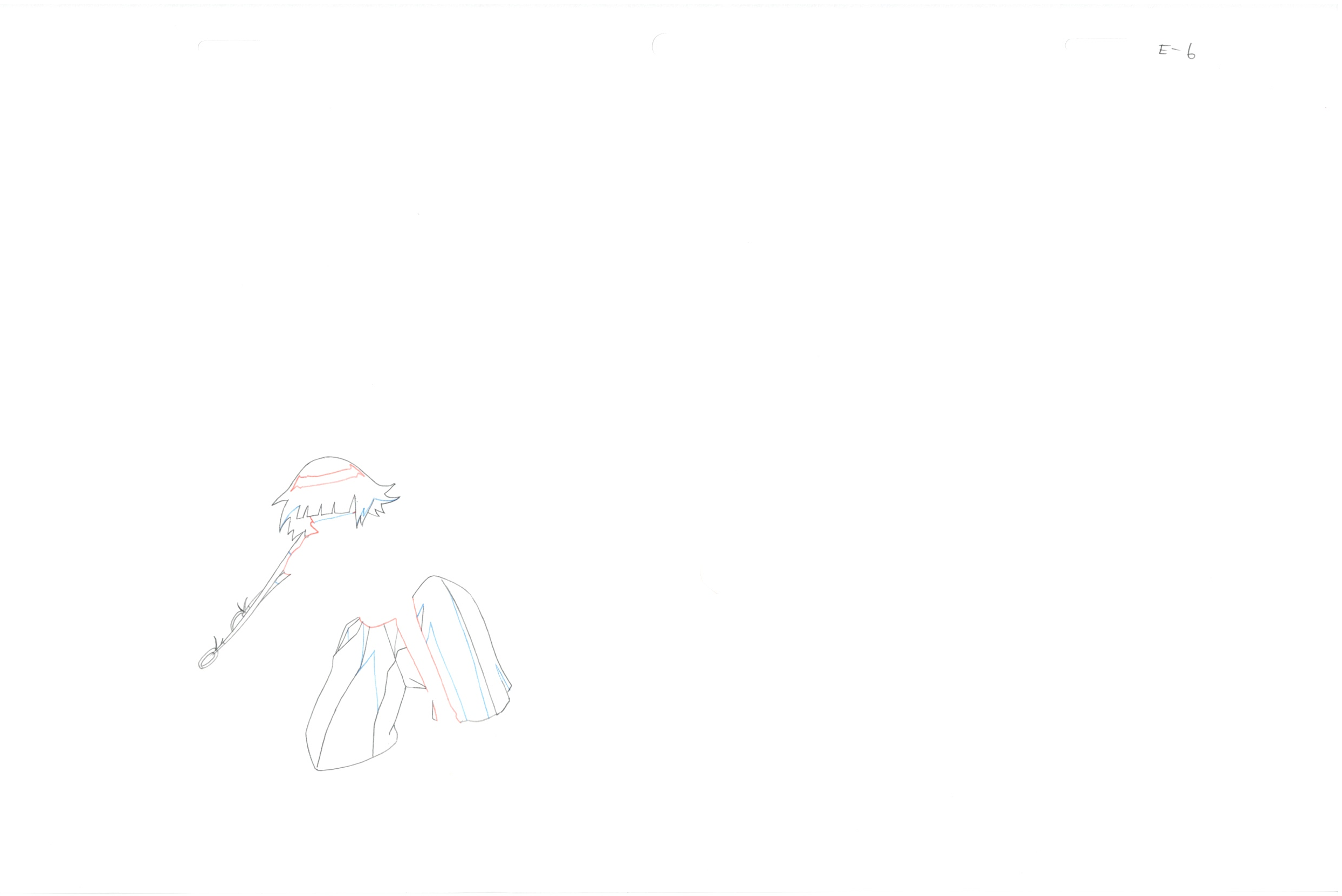 Bleach Original Drawing 18 pages (Soi Fon)