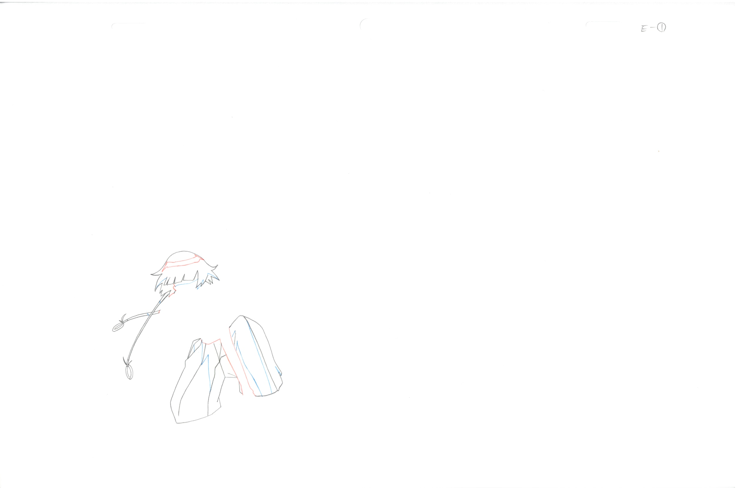 Bleach Original Drawing 18 pages (Soi Fon)