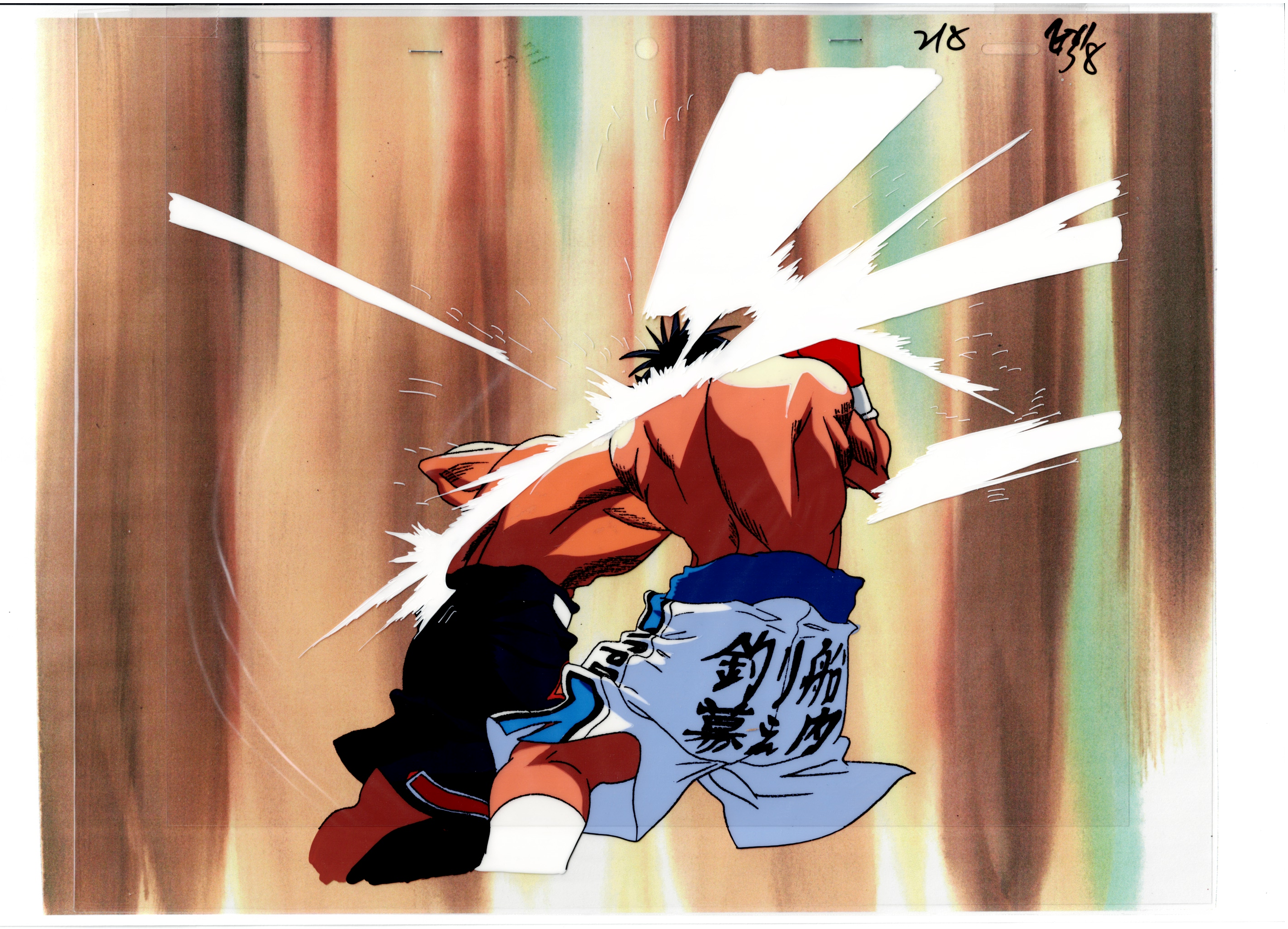 Hajime No Ippo Original Cels and Sketch (Ippo Makunouchi, Takeshi Sendō)