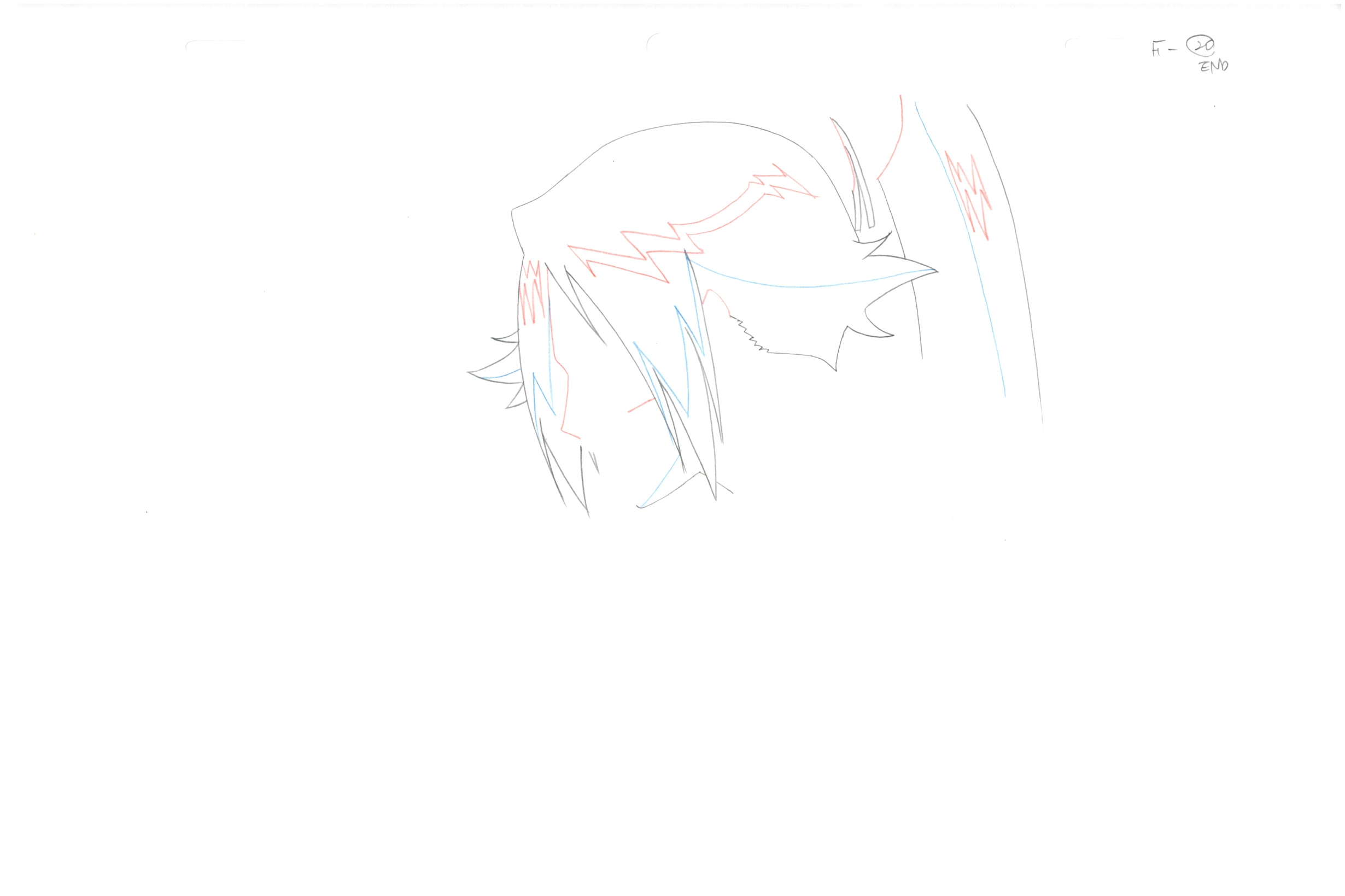 Bleach Original Drawing 13 pages (Yoruichi)