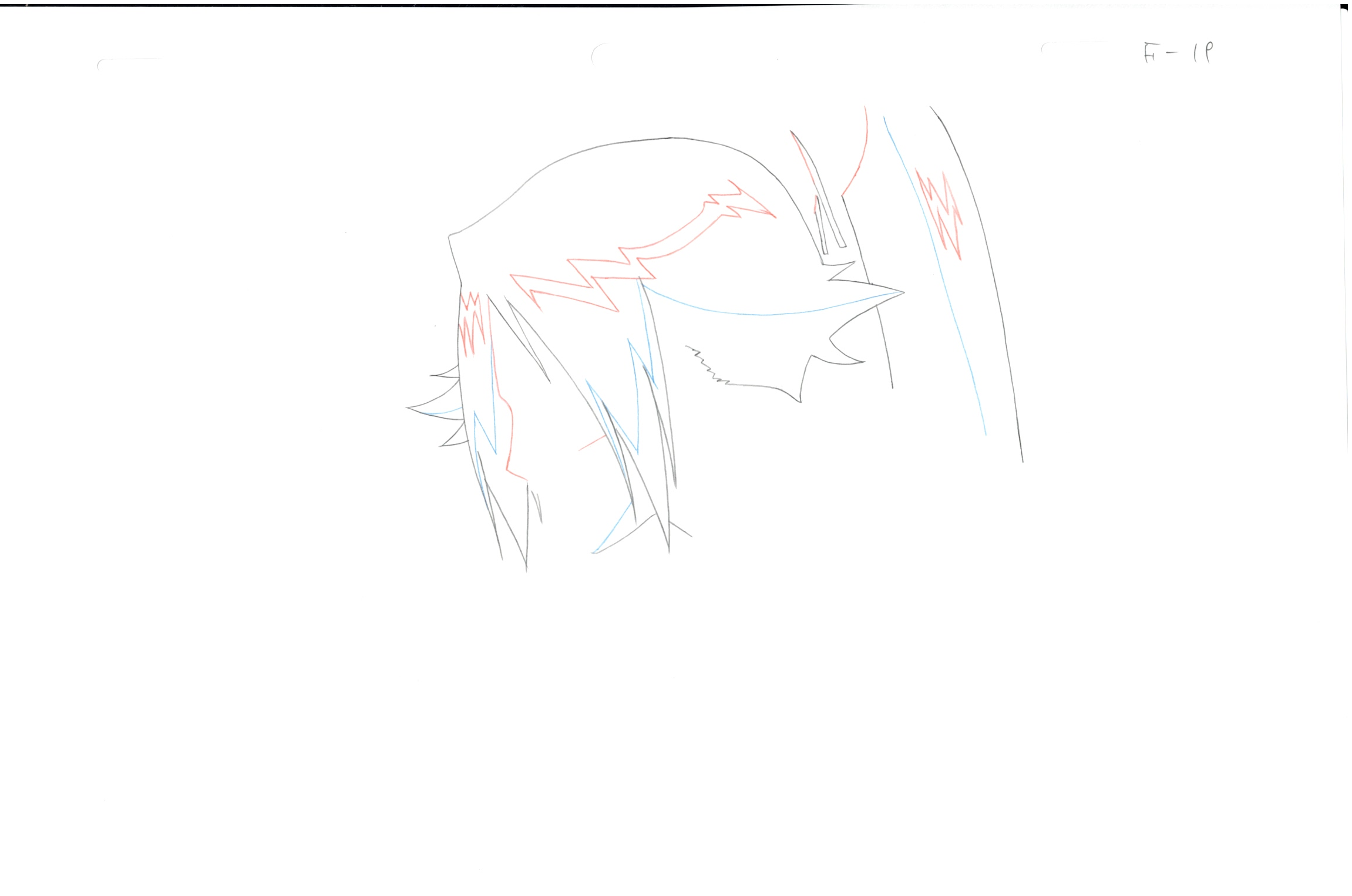 Bleach Original Drawing 13 pages (Yoruichi)