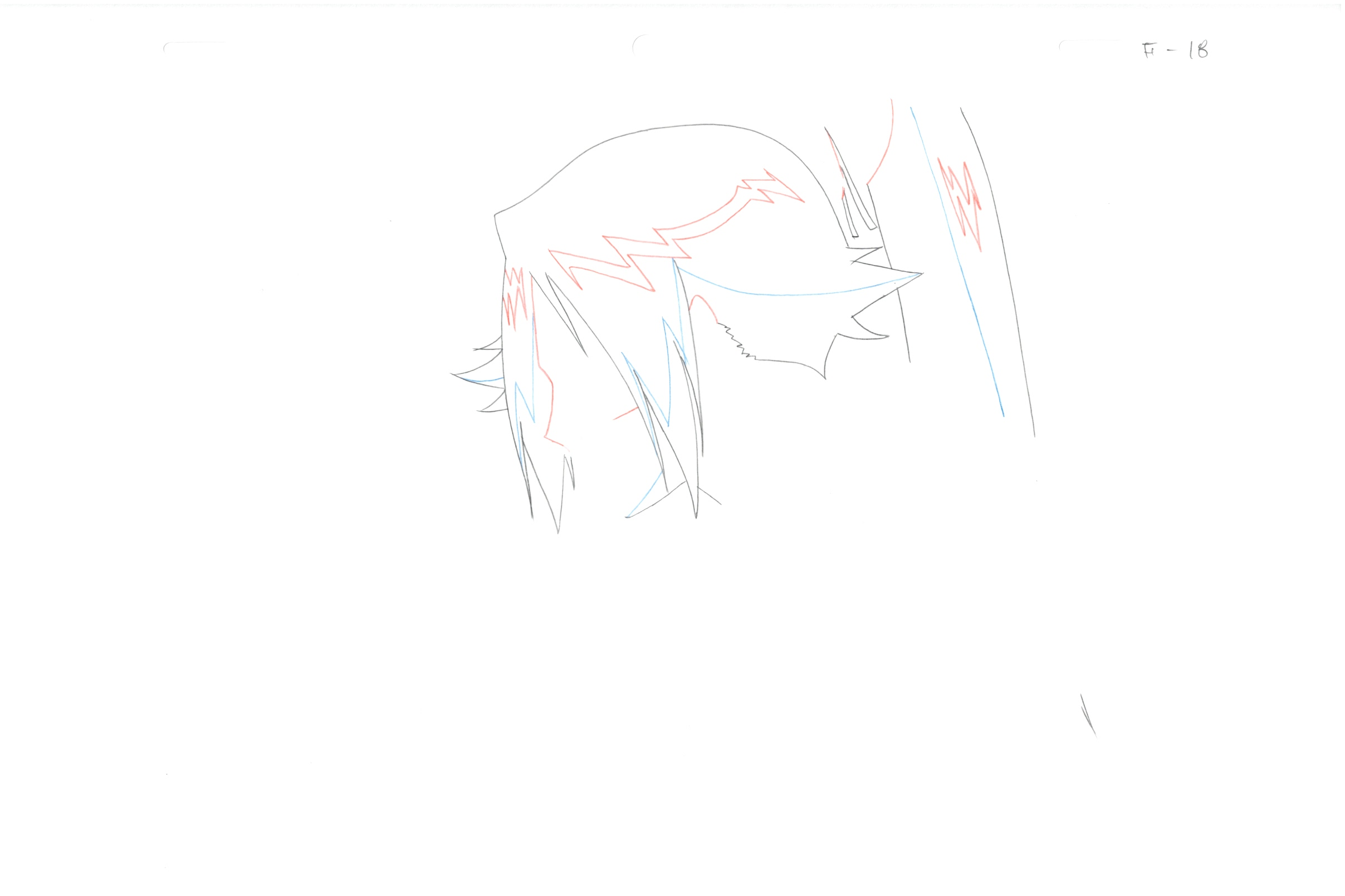 Bleach Original Drawing 13 pages (Yoruichi)