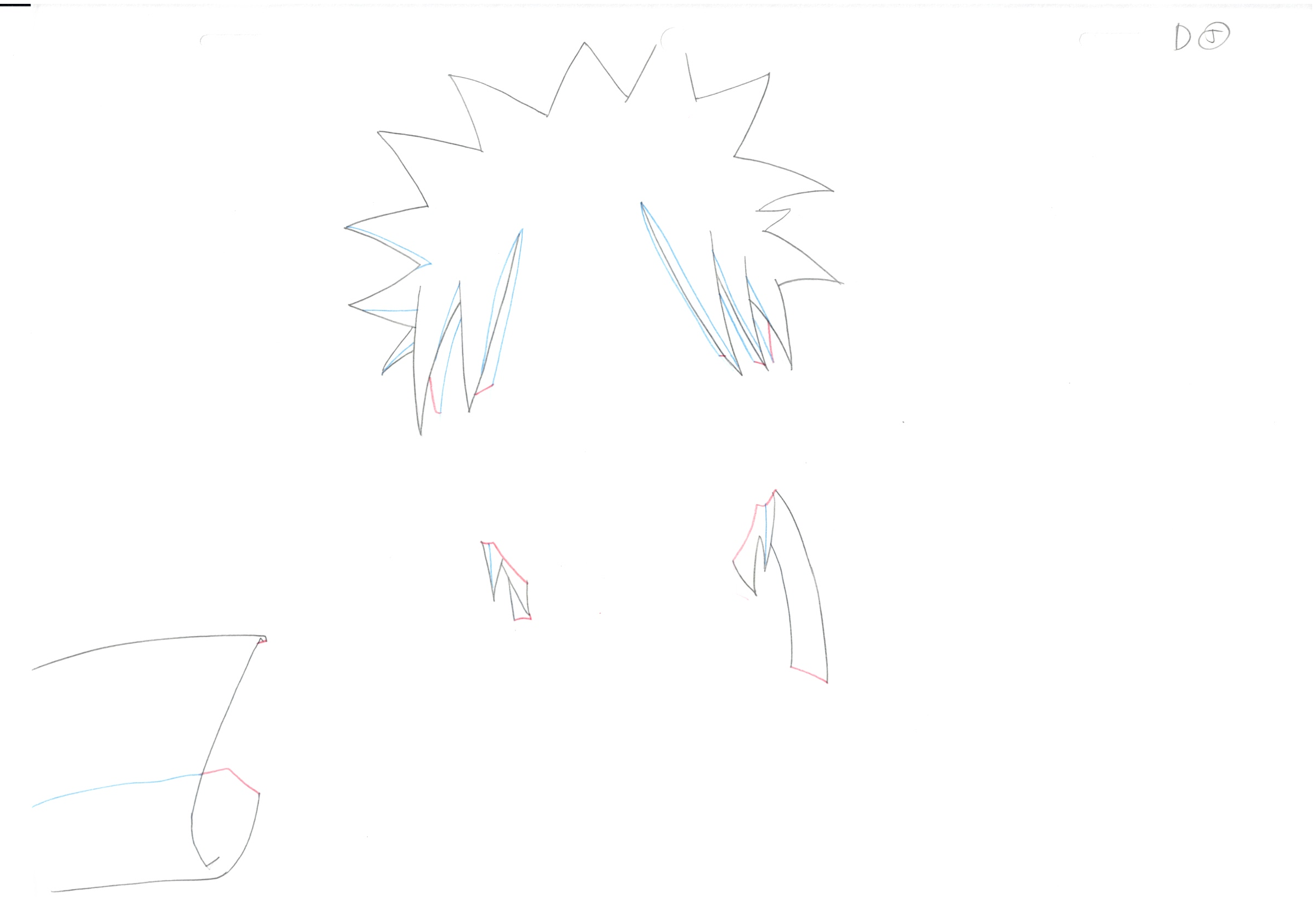 Naruto Original Sketch (Uzumaki Naruto) 11 pages Set