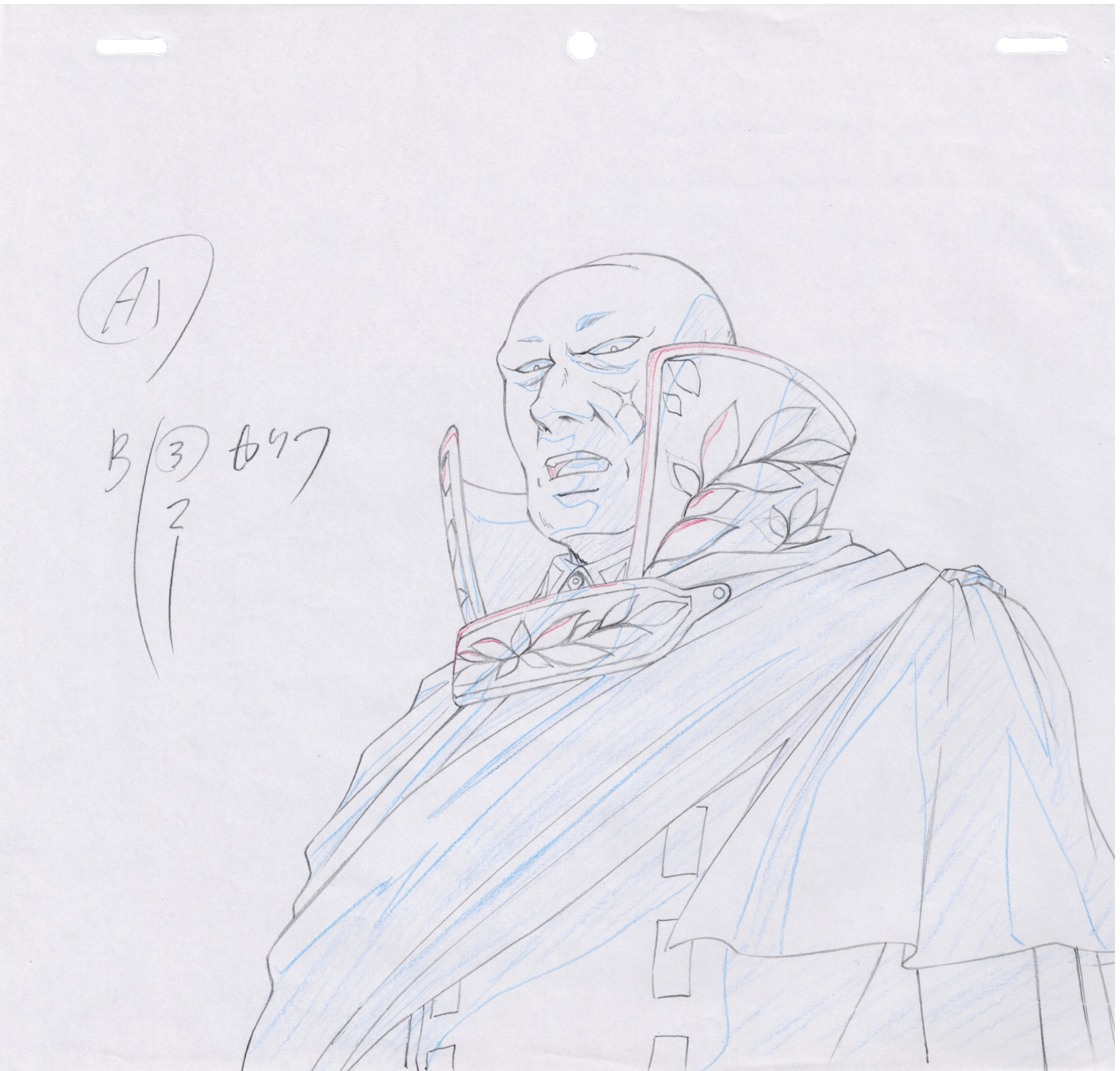Submarine Super 99 Original Sketch (Hell Deathbird) 9 page Set