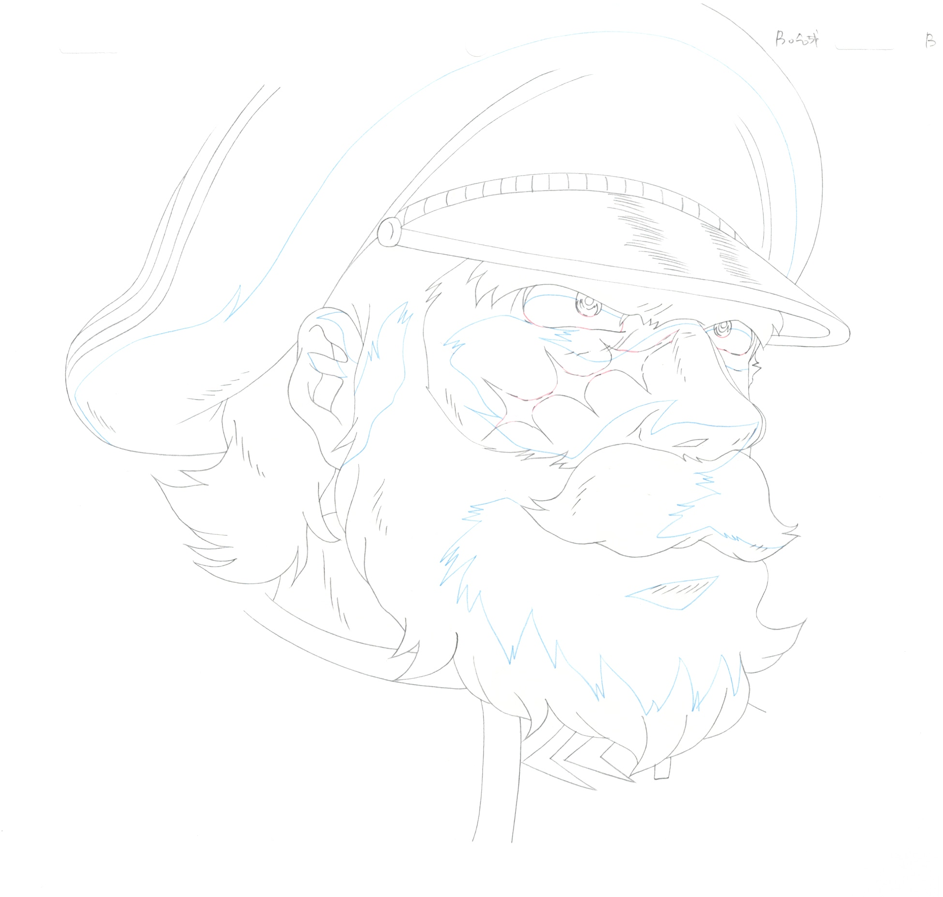 潜艇超级 99 原始草图（Guy Zelbert）10 页套装