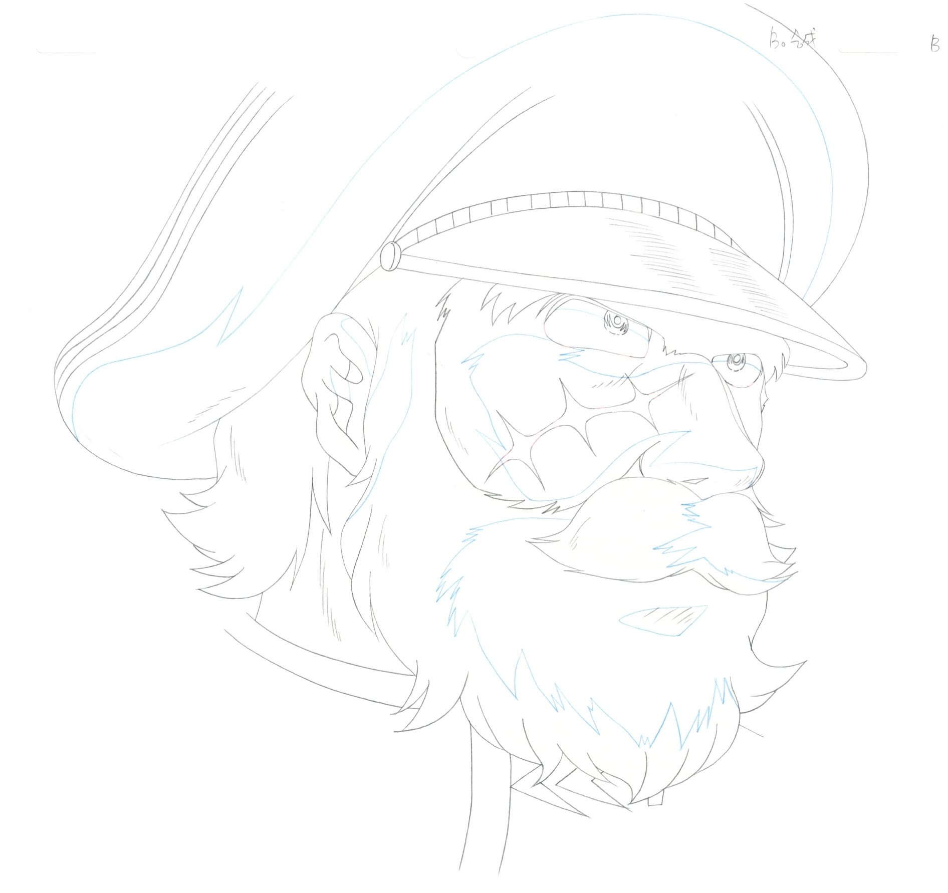 潜艇超级 99 原始草图（Guy Zelbert）10 页套装