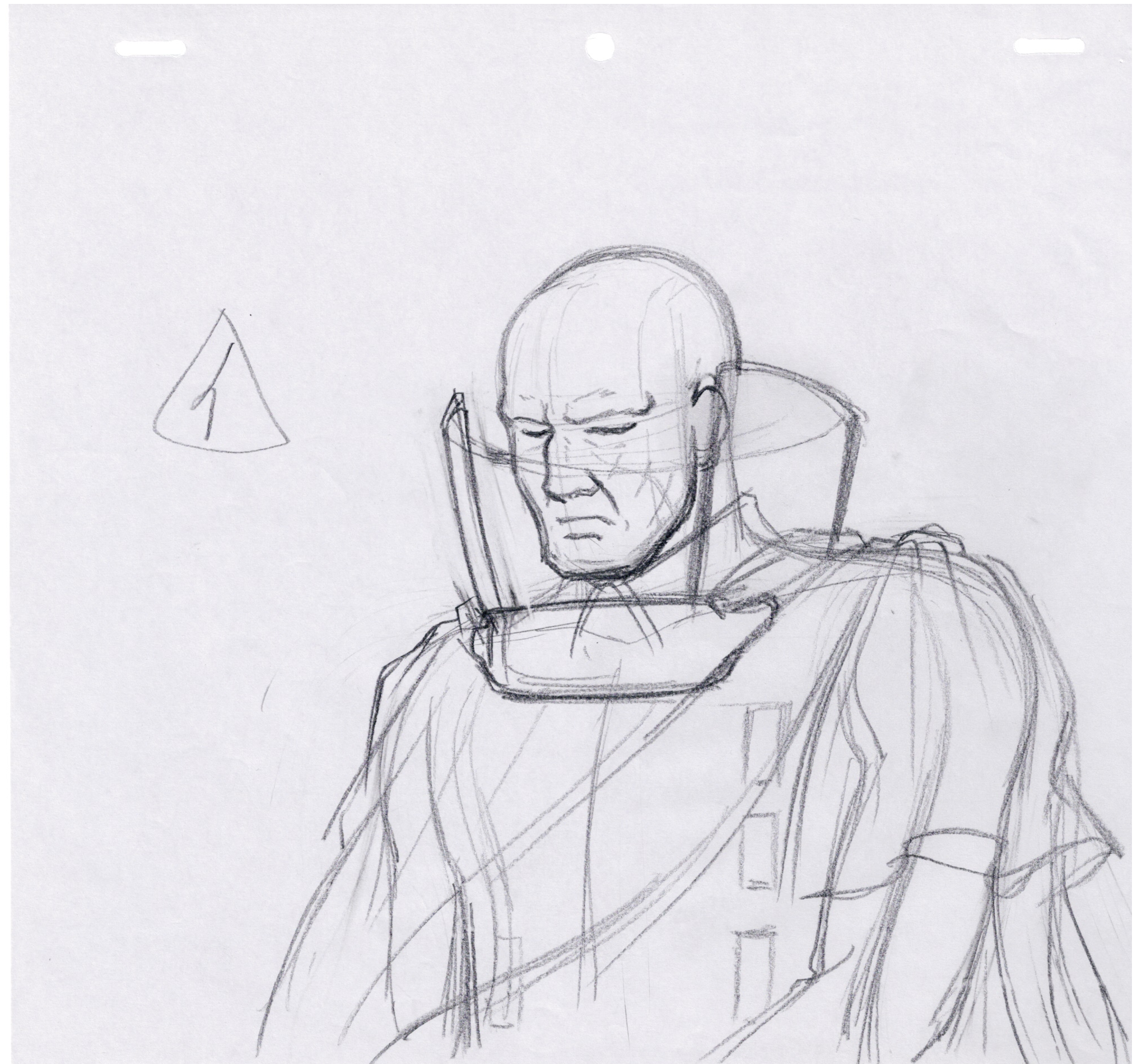 Submarine Super 99 Original Sketch (Hell Deathbird) 9 page Set