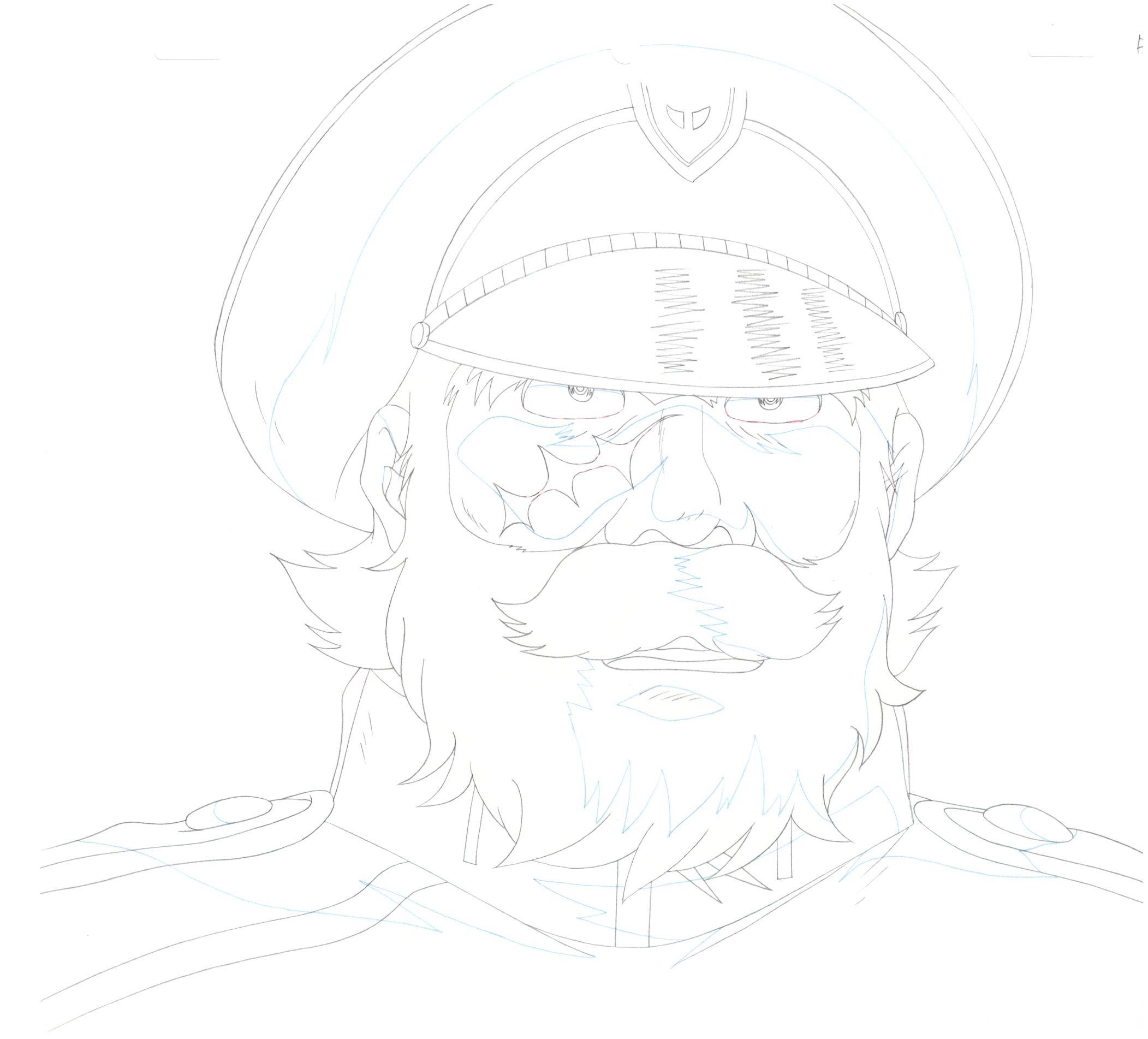 潜艇超级 99 原始草图（Guy Zelbert）14 页套装