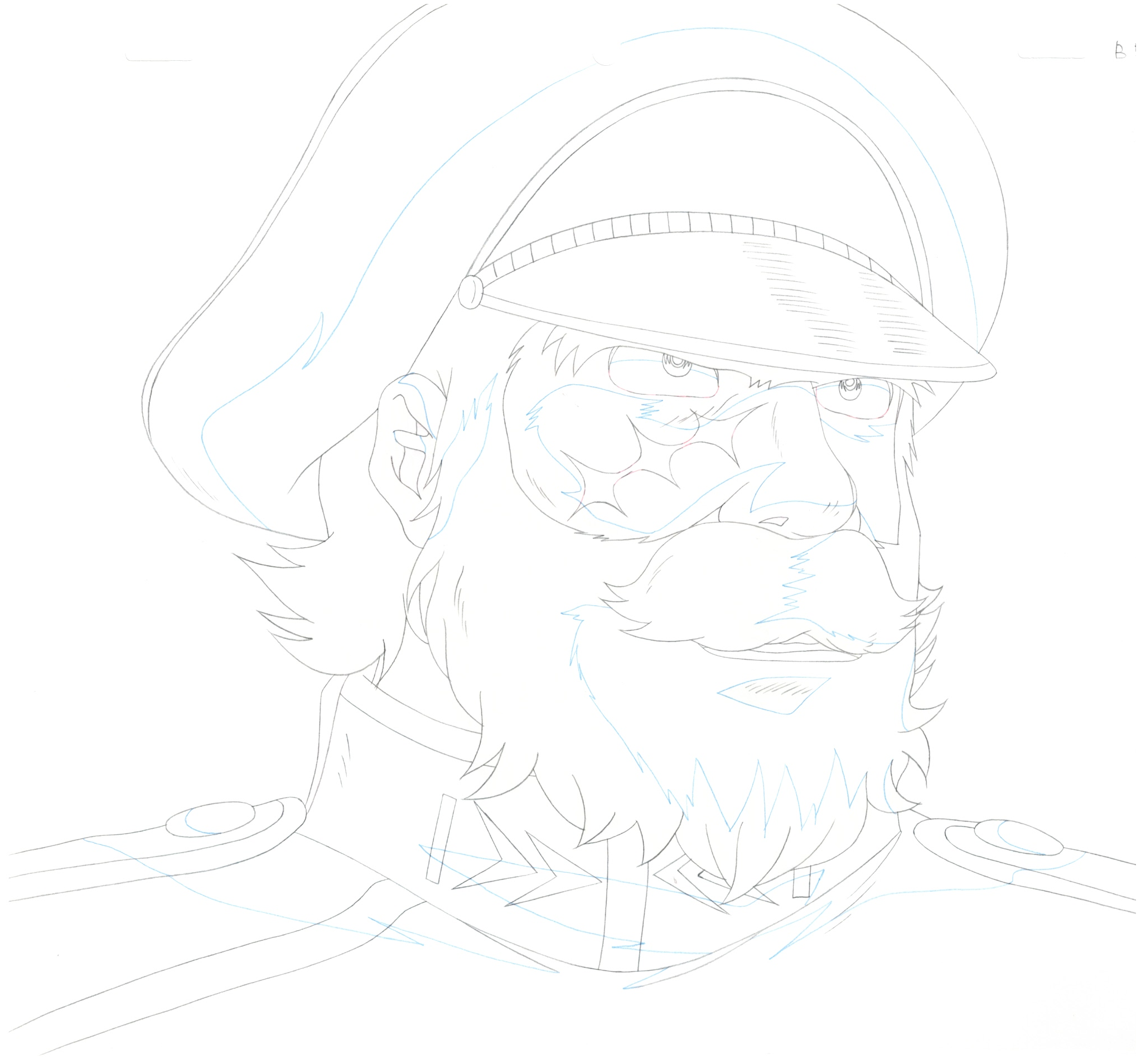 潜艇超级 99 原始草图（Guy Zelbert）10 页套装