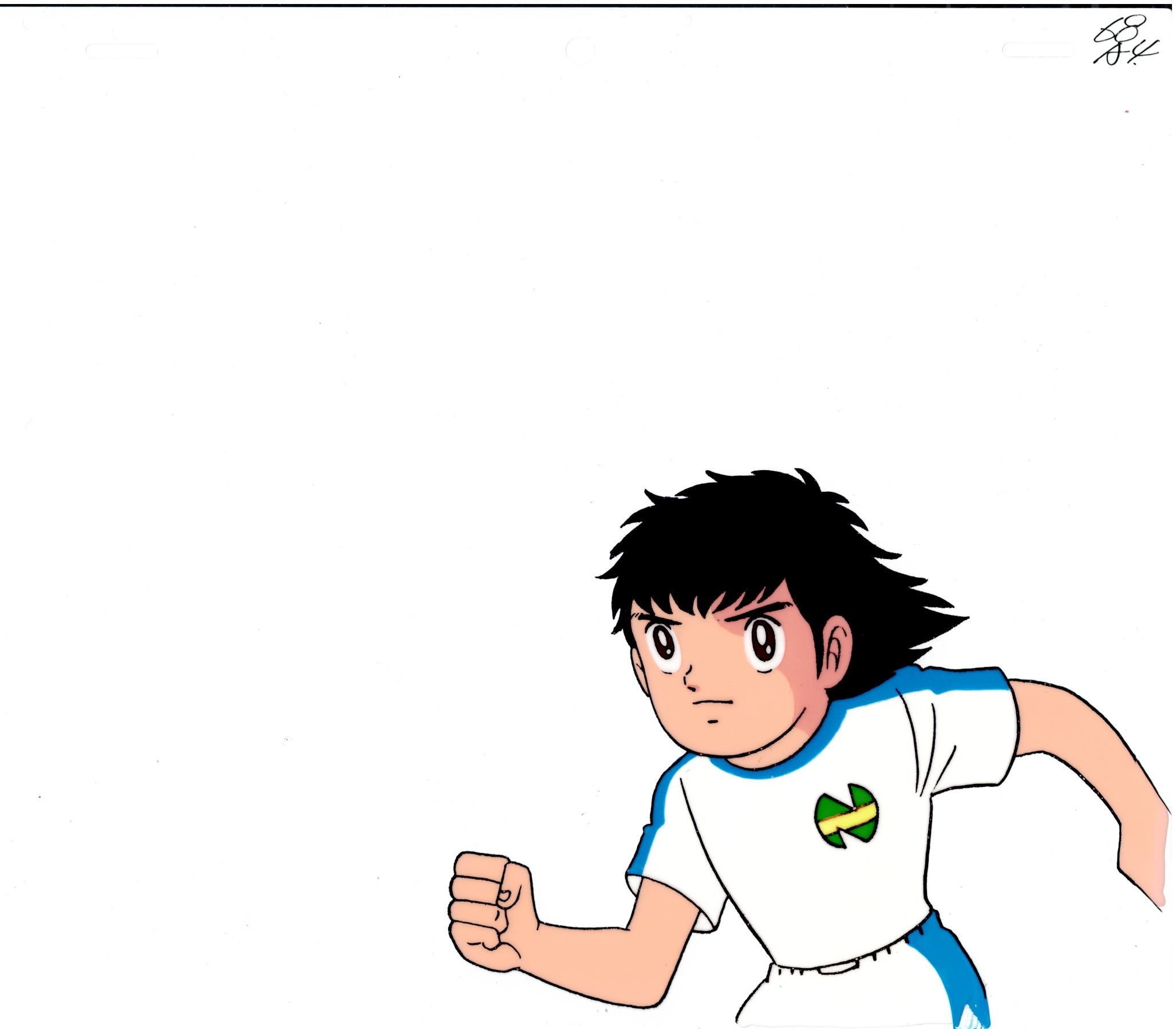 Captain Tsubasa Original Cel (Tsubasa Oozora) – Japanime Art Gallery