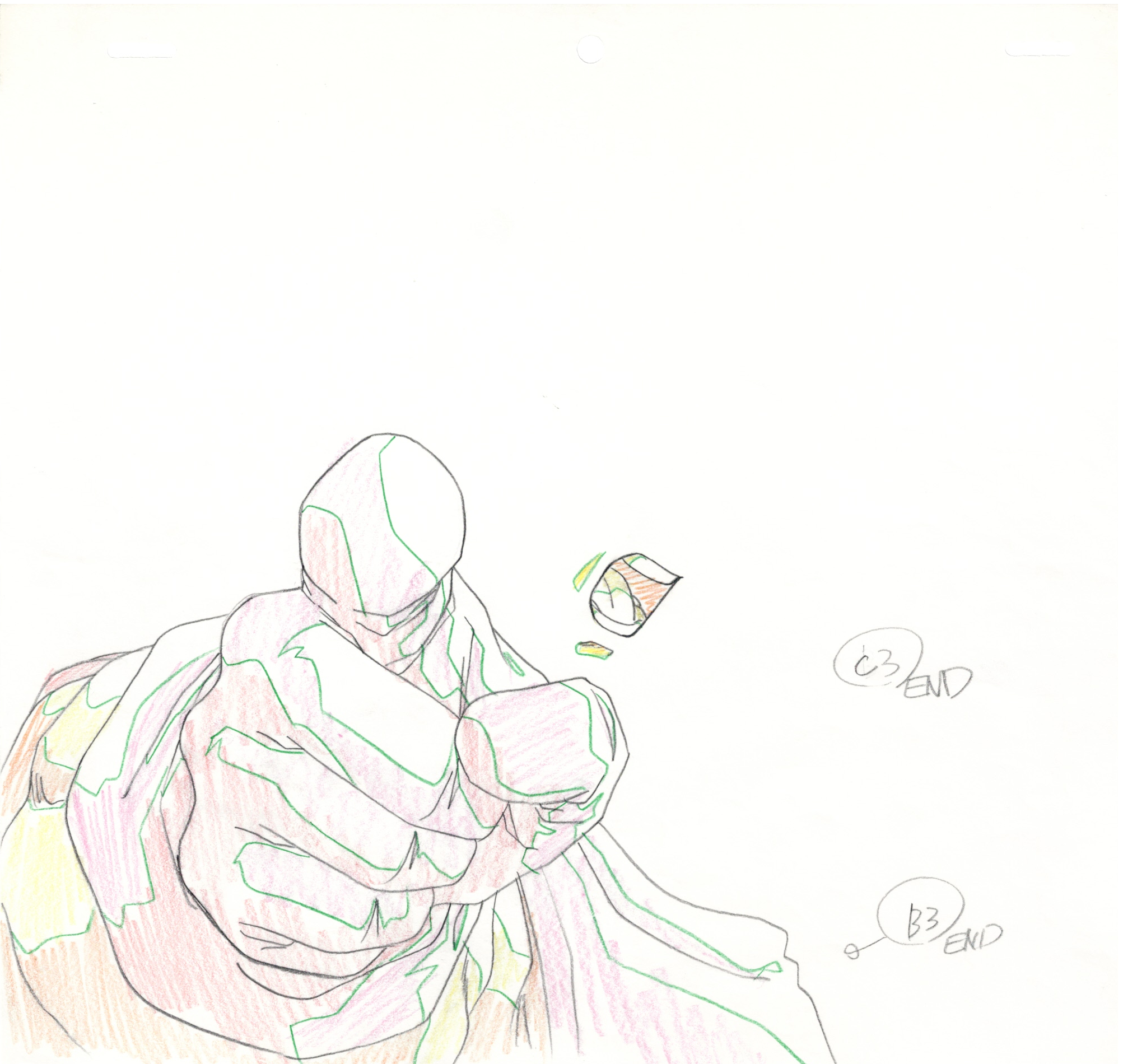 Dragonball Original drawing (Vegeta)