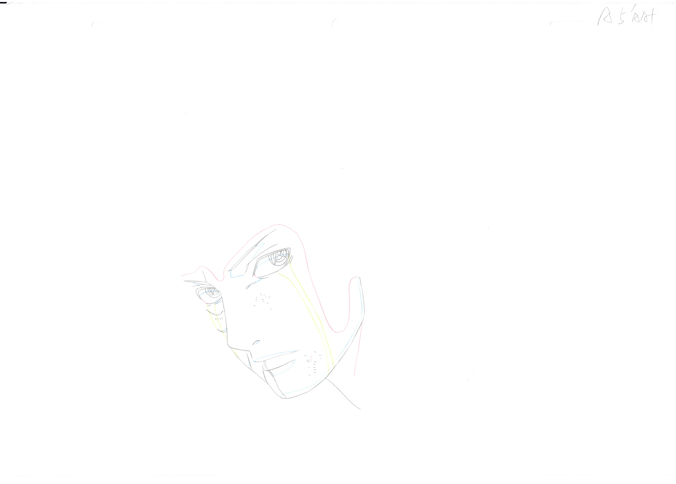 Naruto Original Sketch (Obito) 12 pages Set