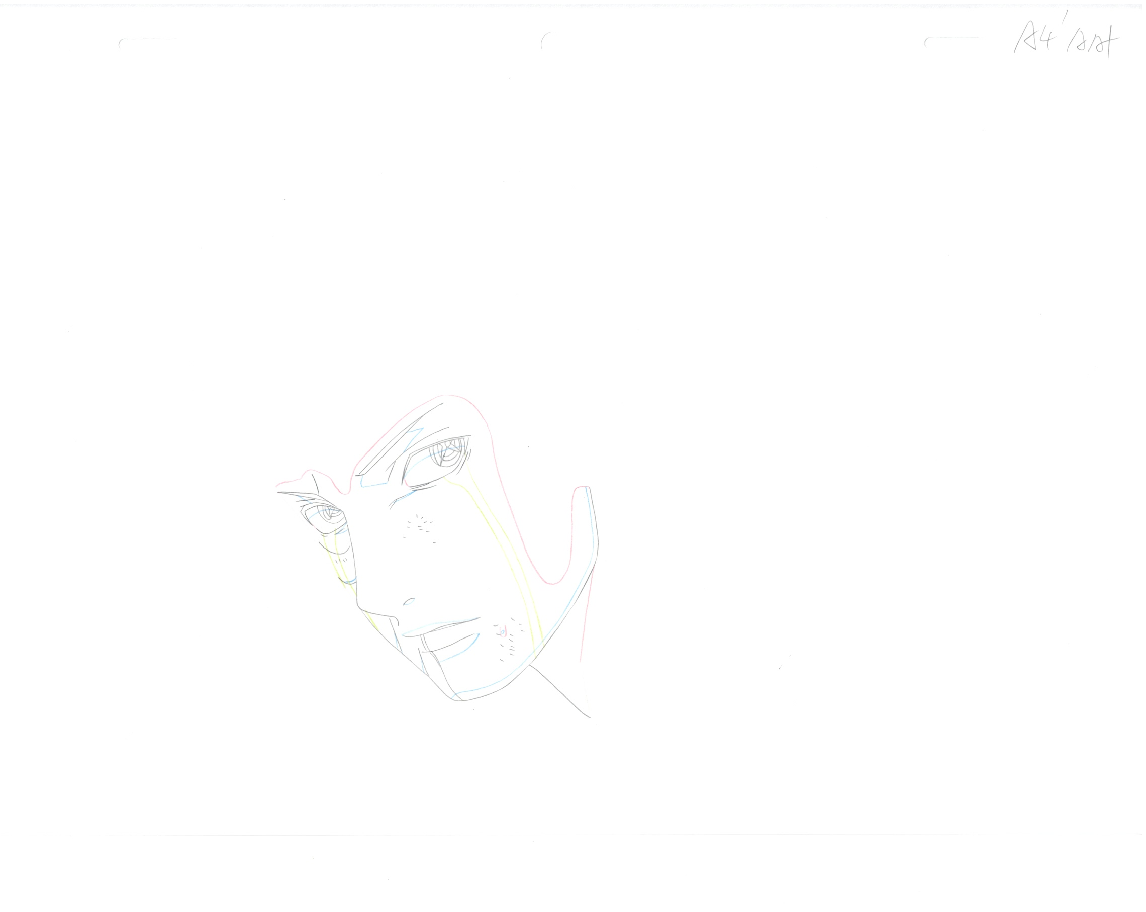 Naruto Original Sketch (Obito) 12 pages Set