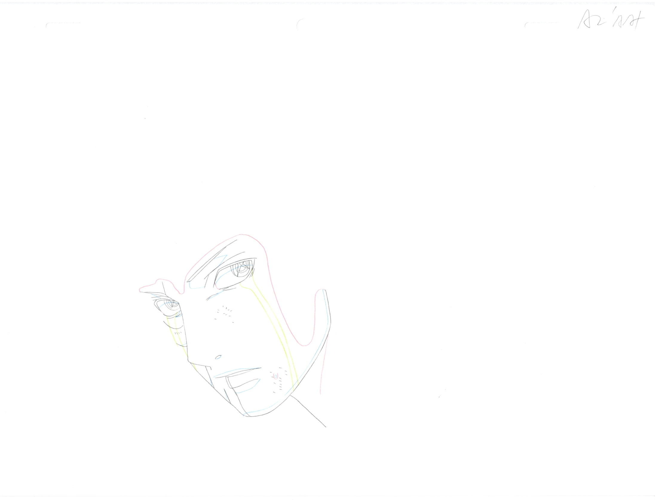 Naruto Original Sketch (Obito) 12 pages Set