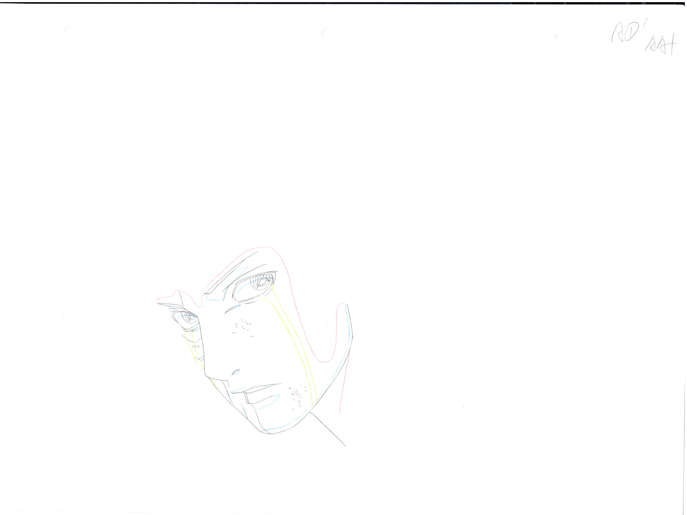 Naruto Original Sketch (Obito) 12 pages Set