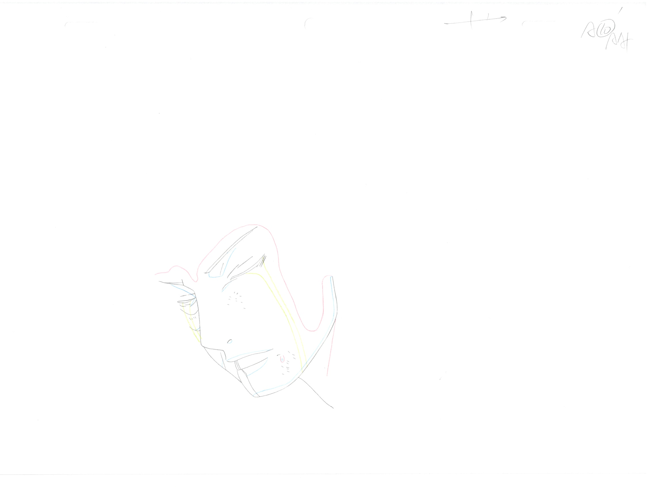 Naruto Original Sketch (Obito) 12 pages Set