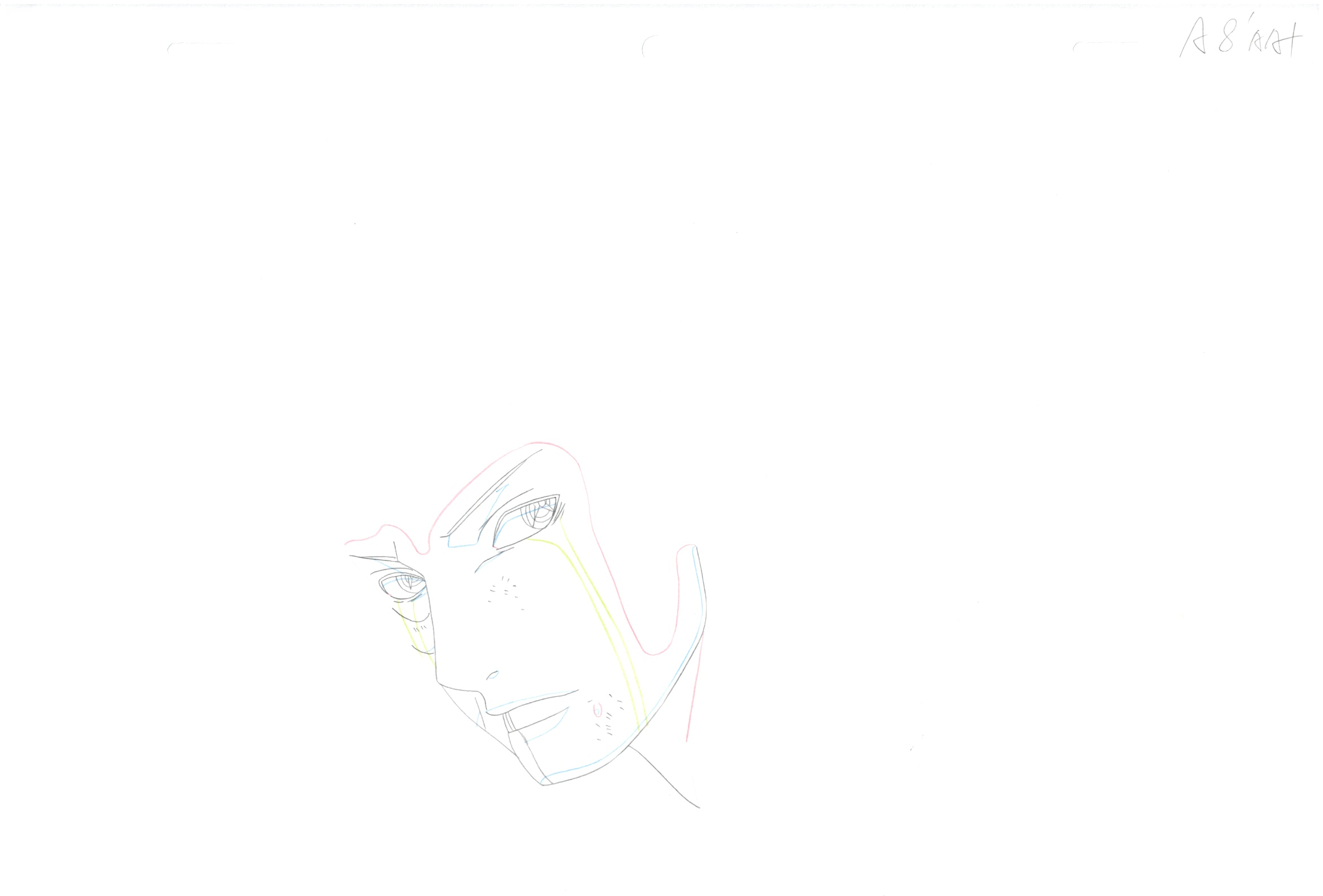 Naruto Original Sketch (Obito) 12 pages Set