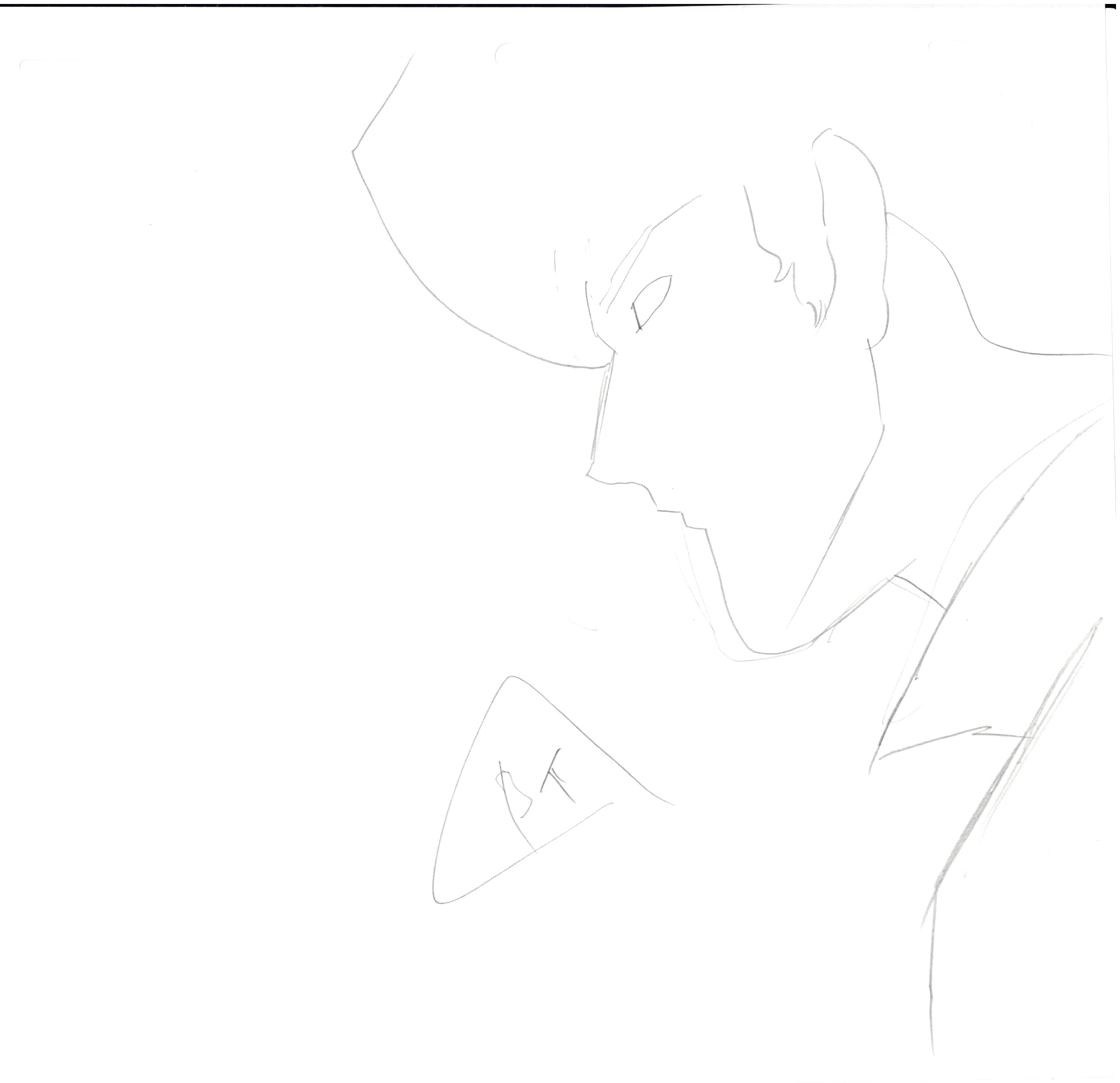 Cowboy Bebop Original Drawing (Spike Spiegel) 4 pages Set