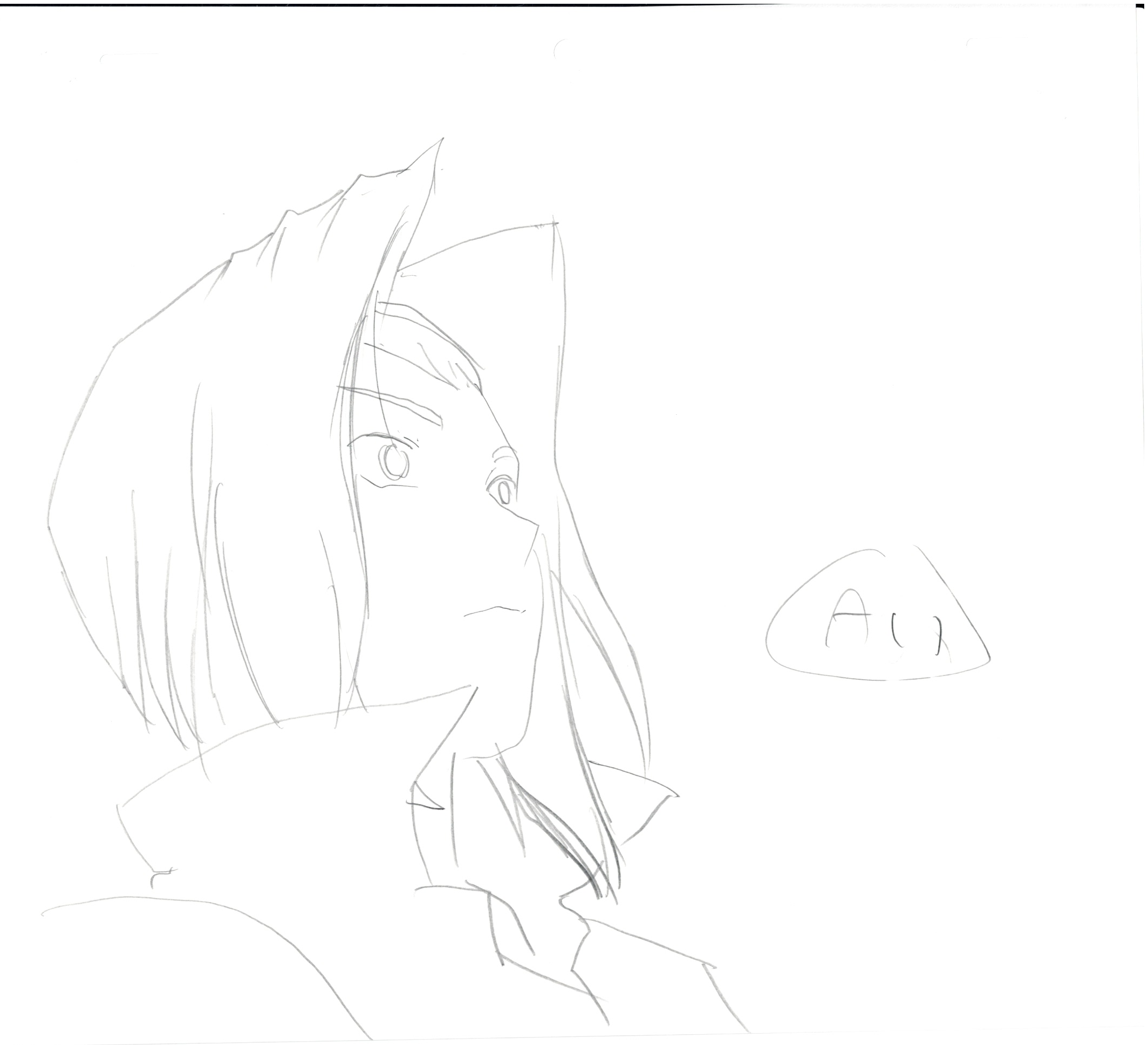 Cowboy Bebop Original Drawing (Faye Valentine) 5 pages Set