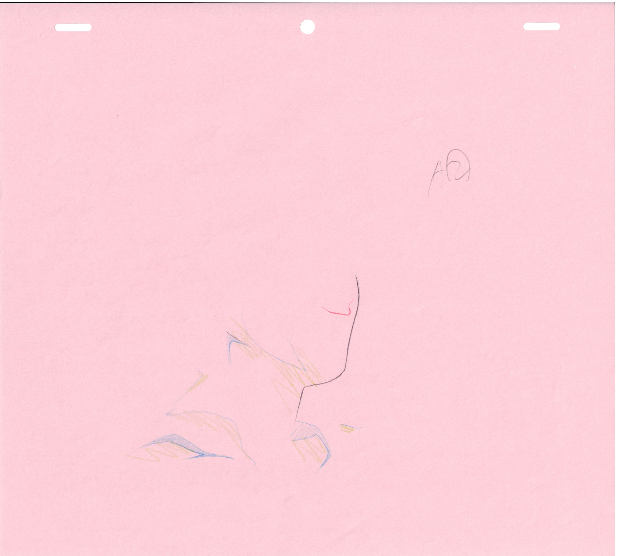 Cowboy Bebop Original Drawing (Faye Valentine) 3 pages Set