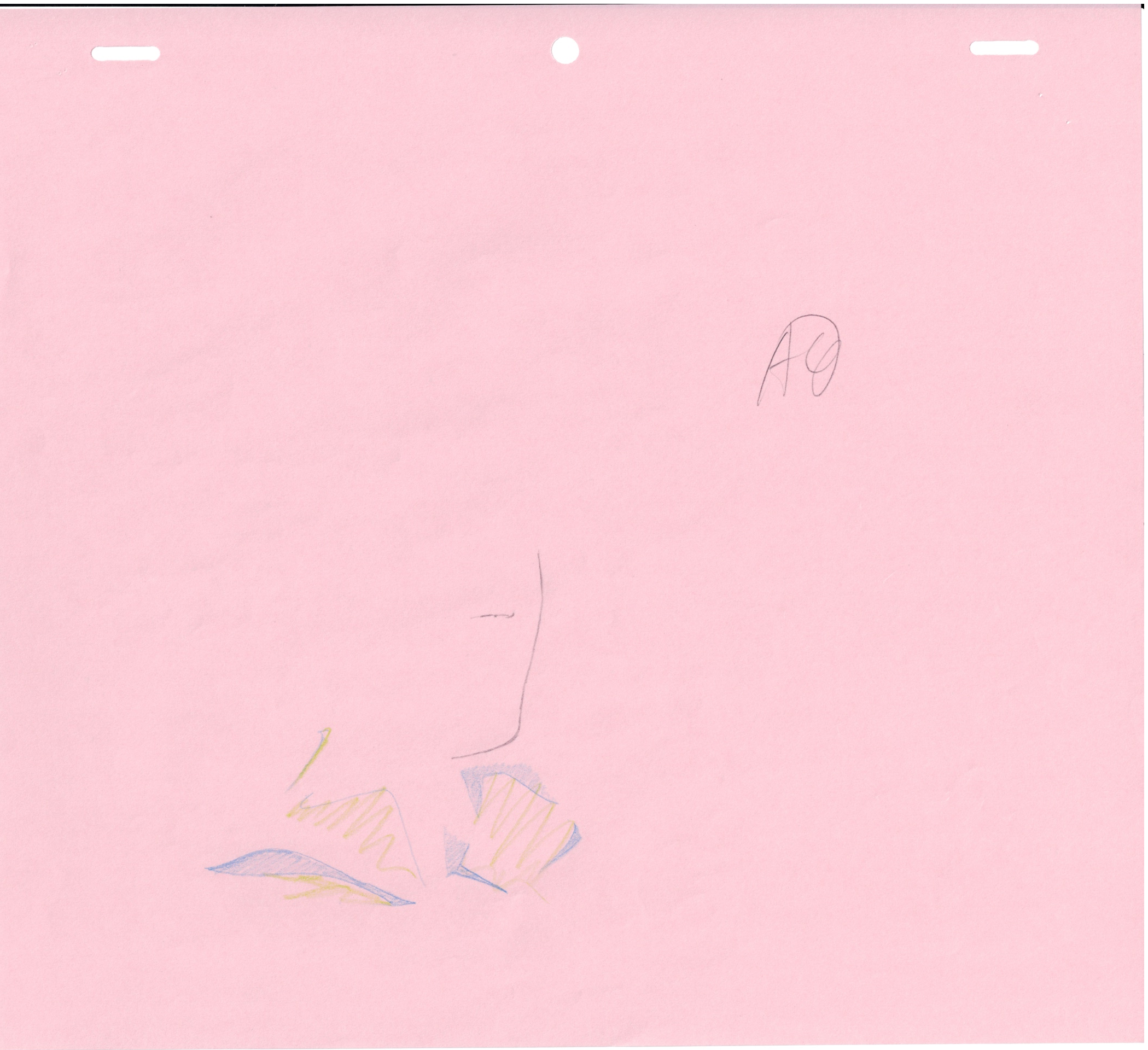 Cowboy Bebop Original Drawing (Faye Valentine) 3 pages Set