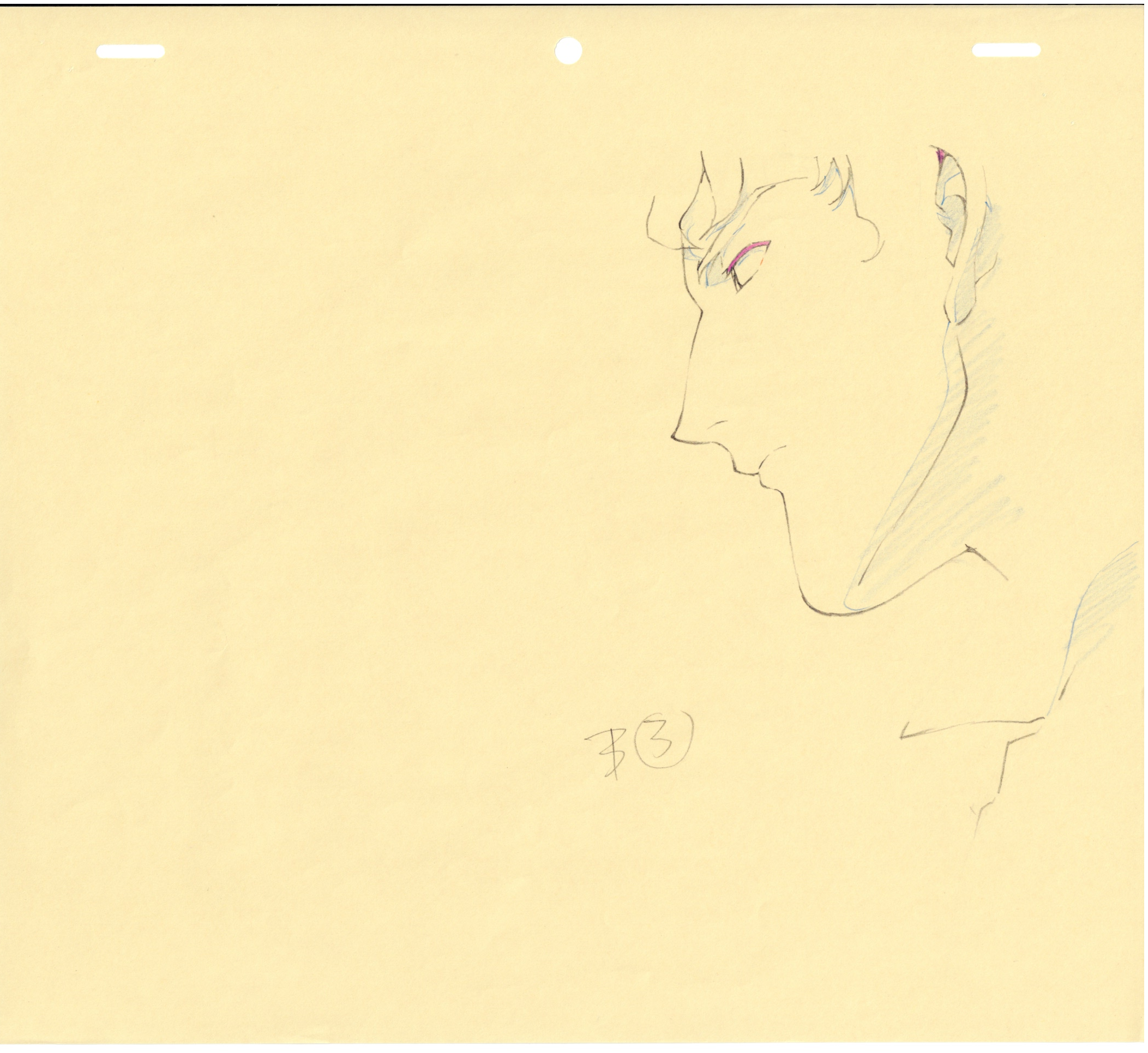 Cowboy Bebop Original Drawing (Spike Spiegel) 5 pages Set