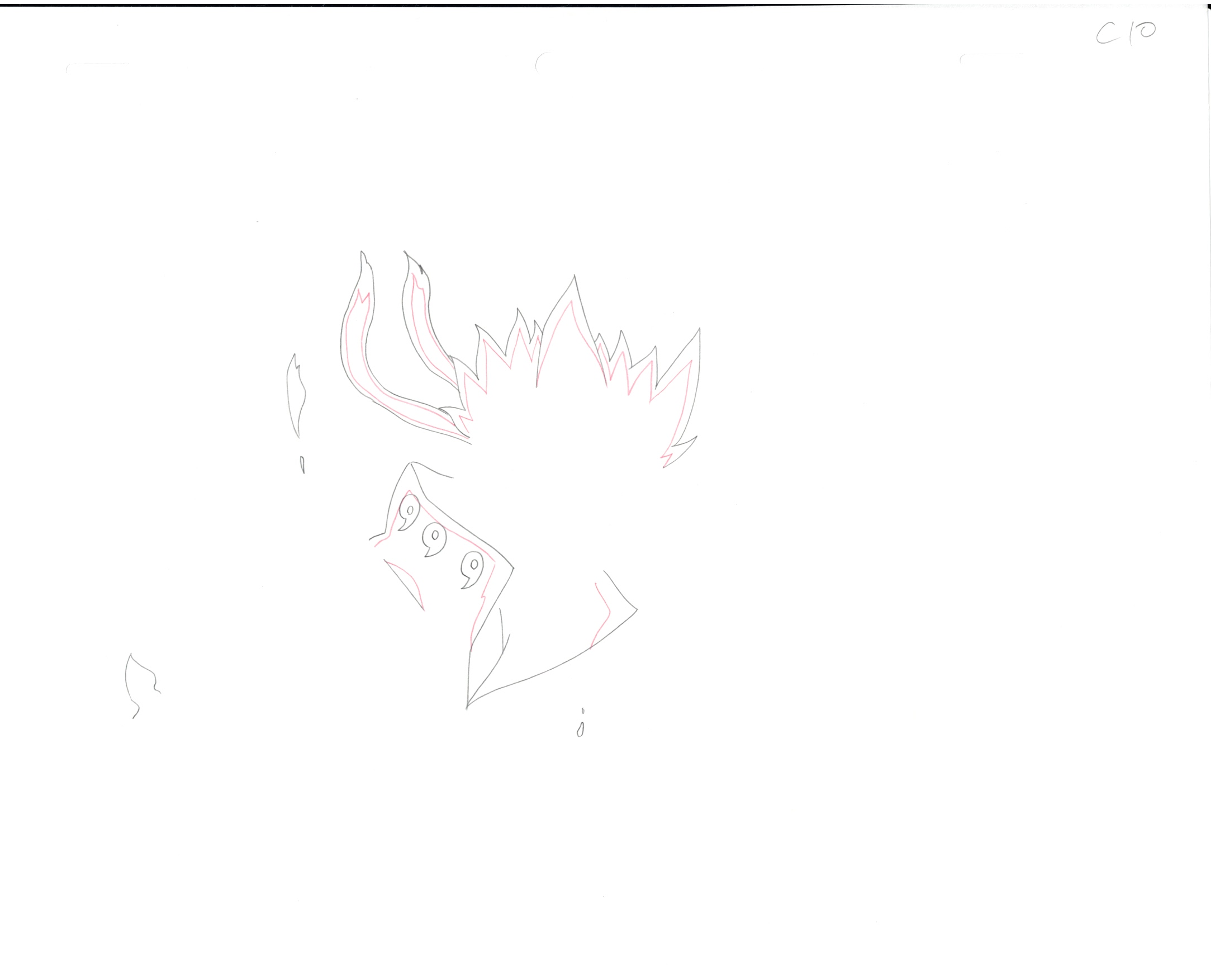 Naruto Original Sketch (Naruto Uzumaki) 15 pages Set