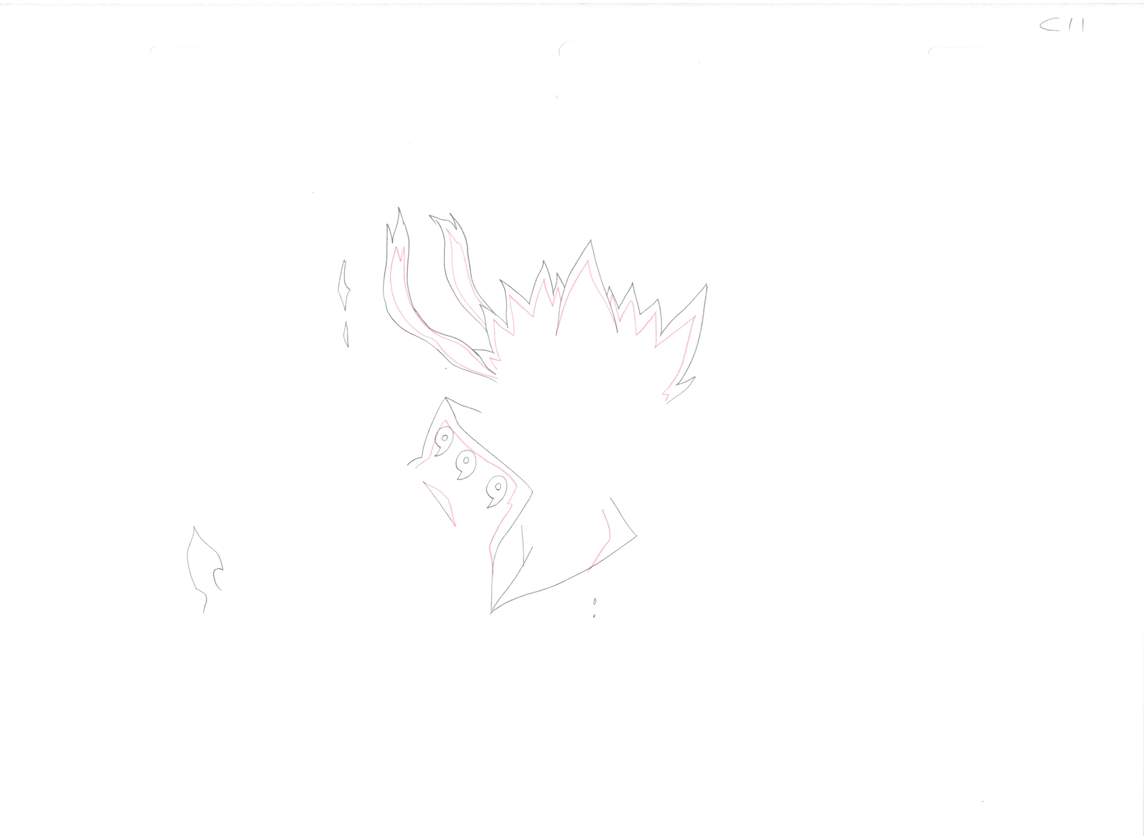 Naruto Original Sketch (Naruto Uzumaki) 15 pages Set
