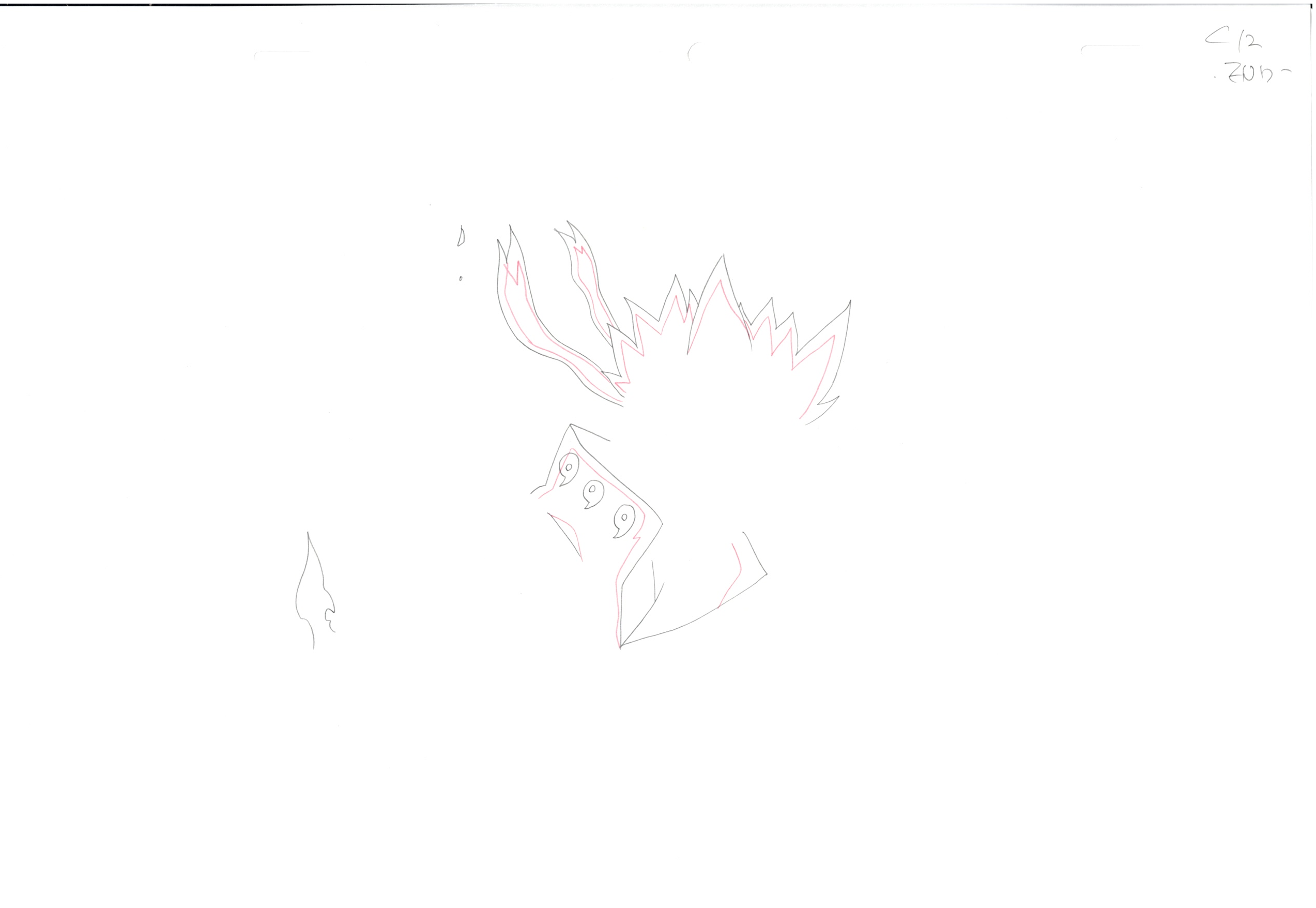 Naruto Original Sketch (Naruto Uzumaki) 15 pages Set